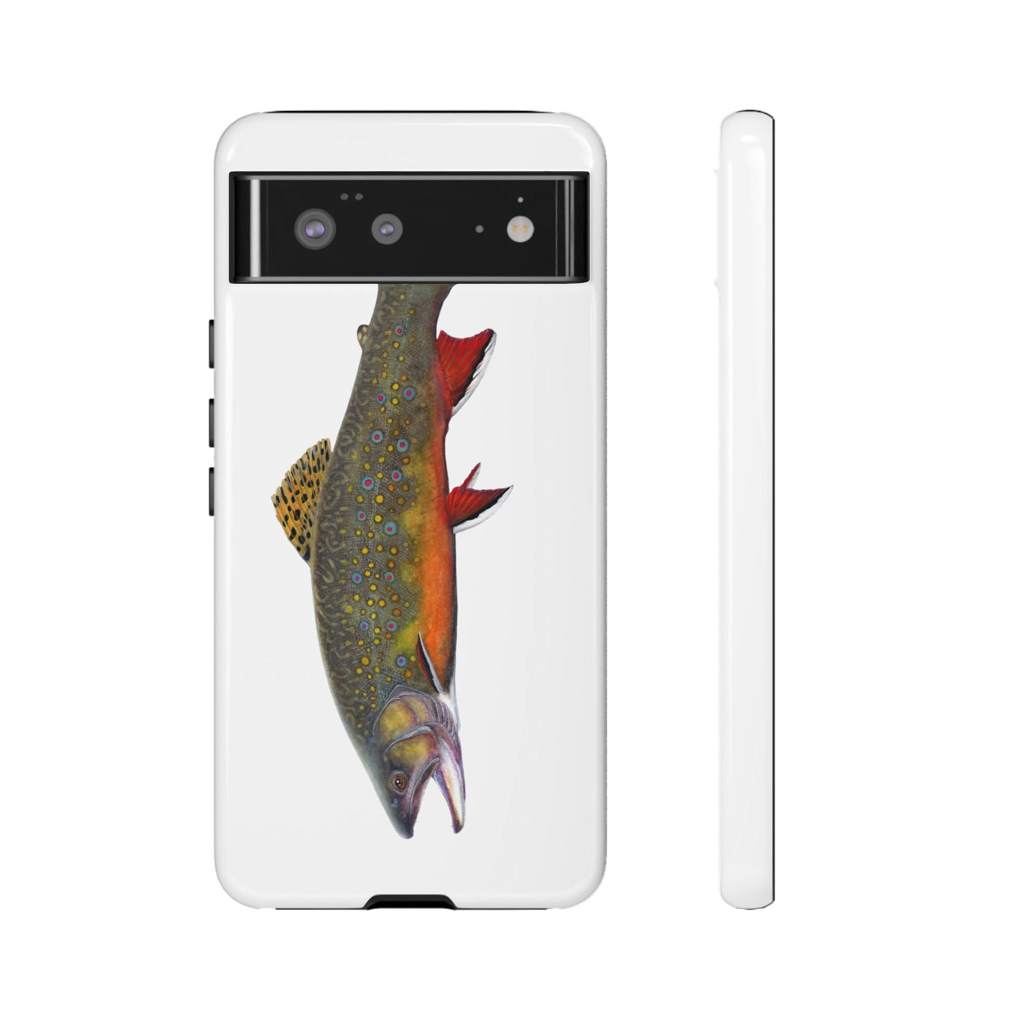 Brook Trout White Phone Case (Samsung)