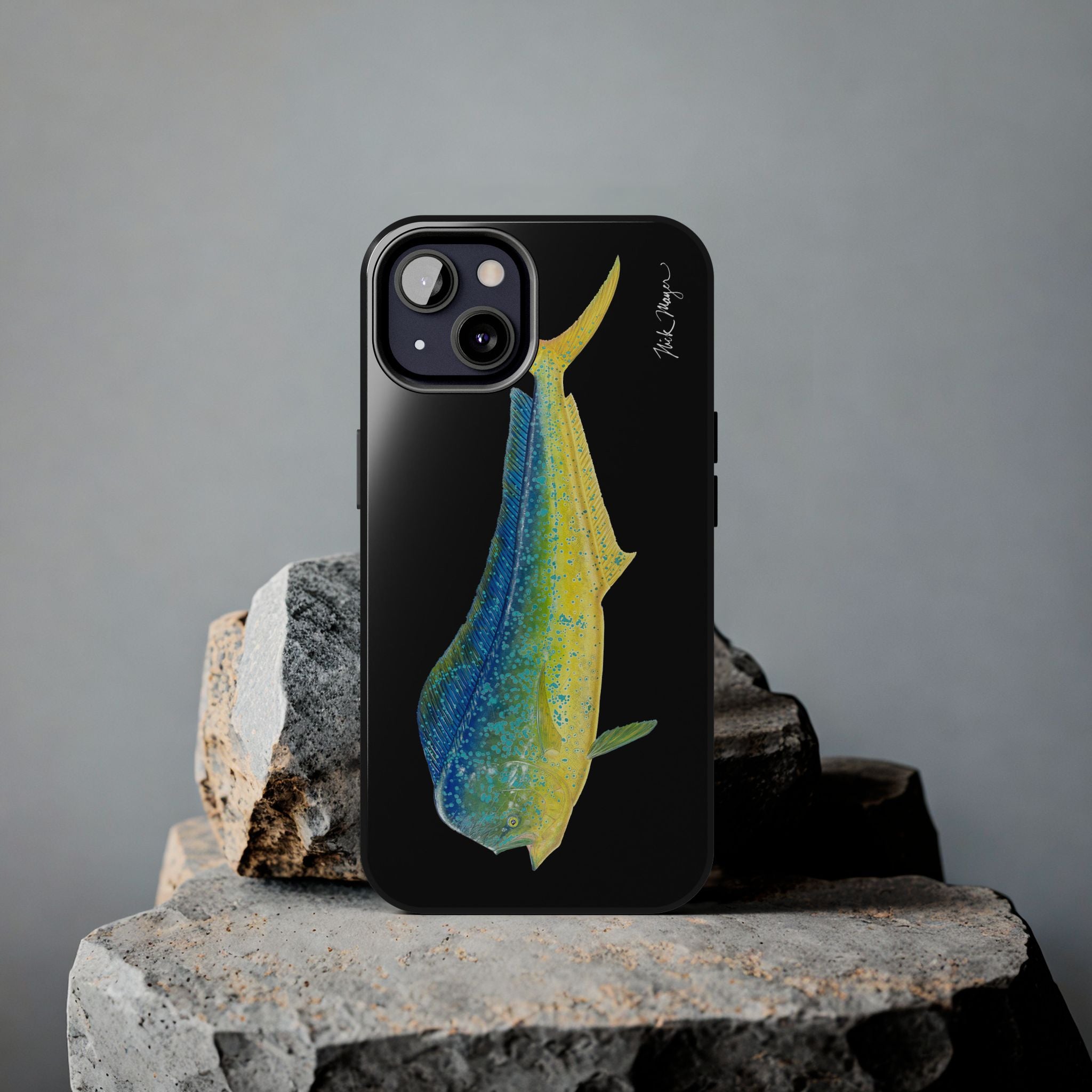 Bull Mahi Black Phone Case (iPhone)