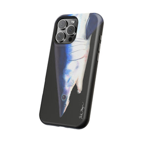 Mako Shark Face MagSafe Black iPhone Case