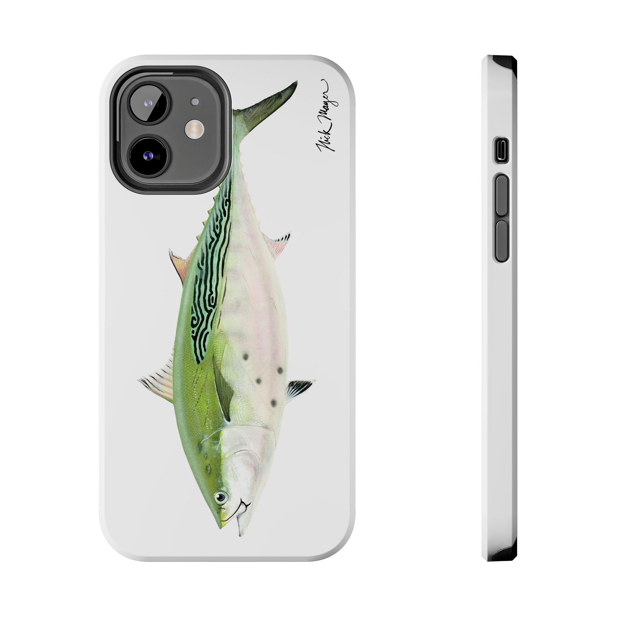 Albie White Phone Case (iPhone)