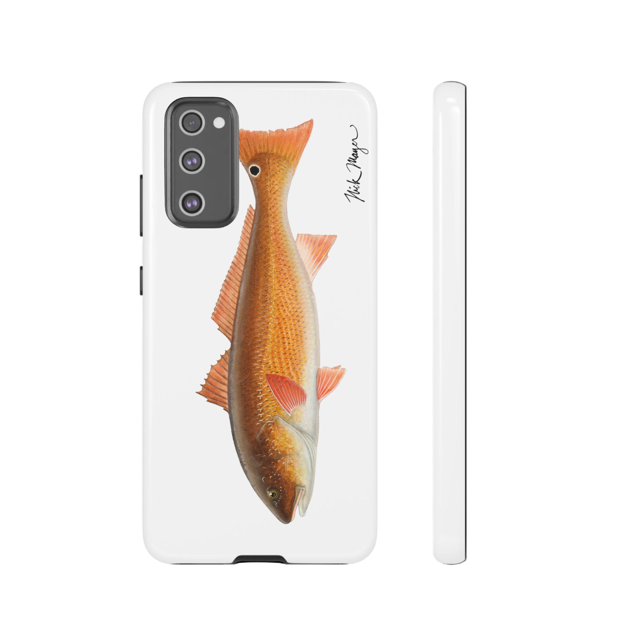 Redfish White Phone Case (Samsung)