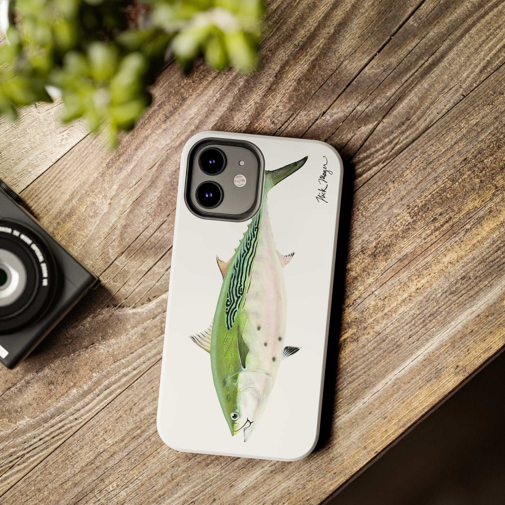 Albie White Phone Case (iPhone)