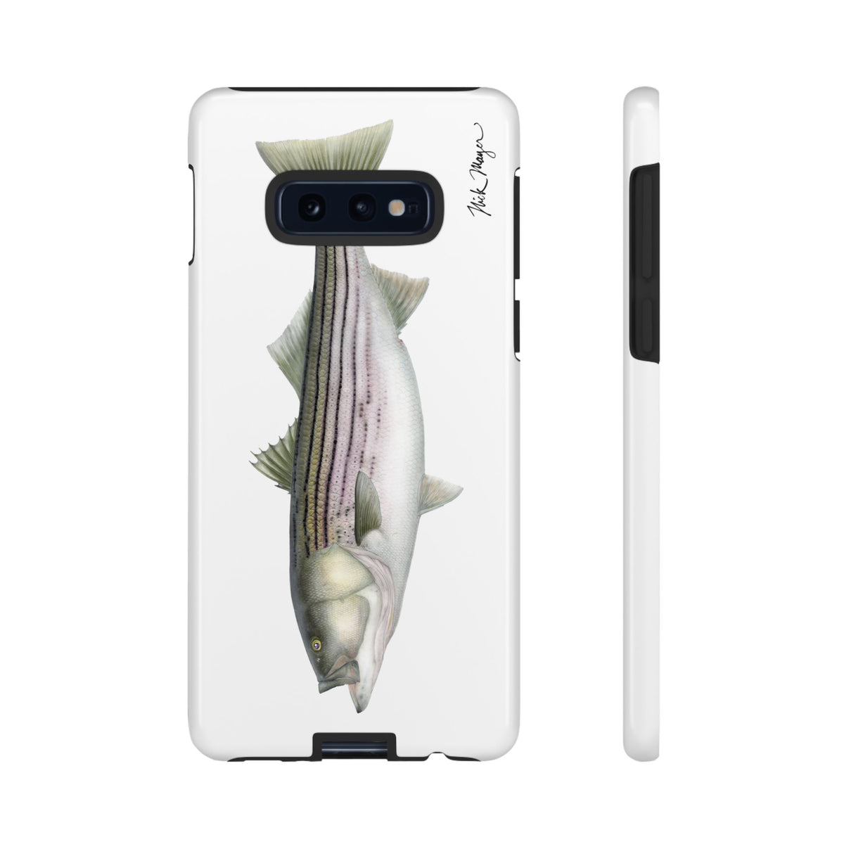 30 lb Striper White Phone Case (Samsung)