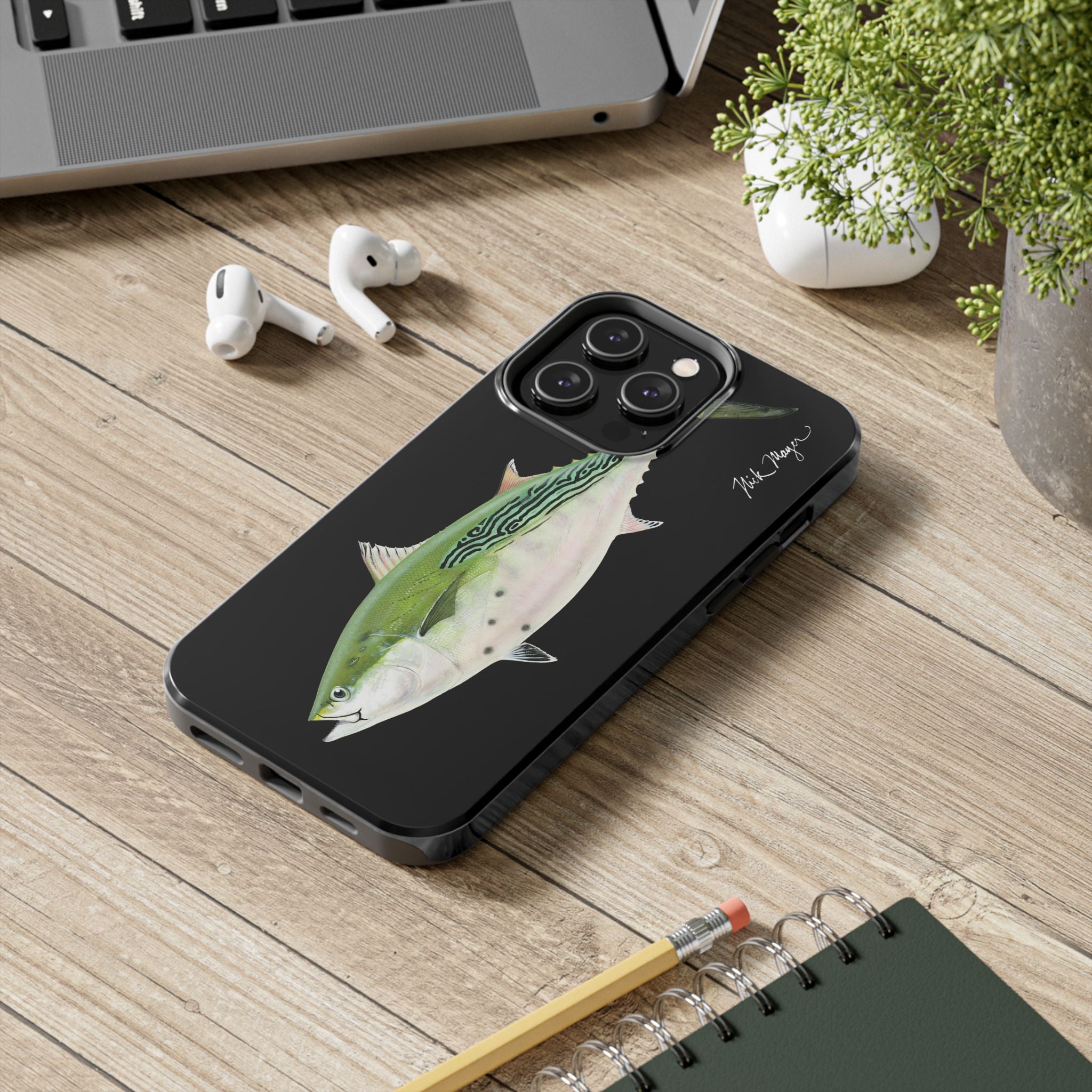 Albie Black Phone Case (iPhone)