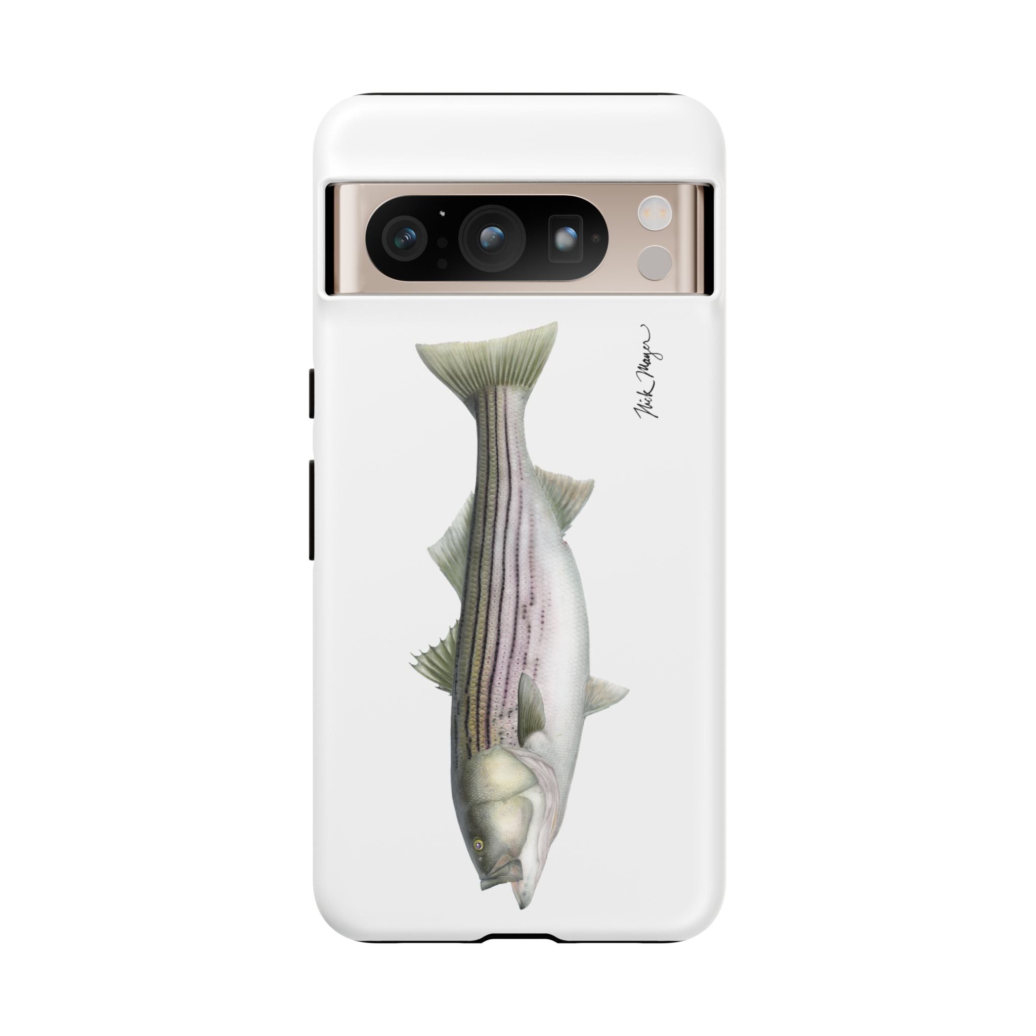 30 lb Striper White Phone Case (Samsung)