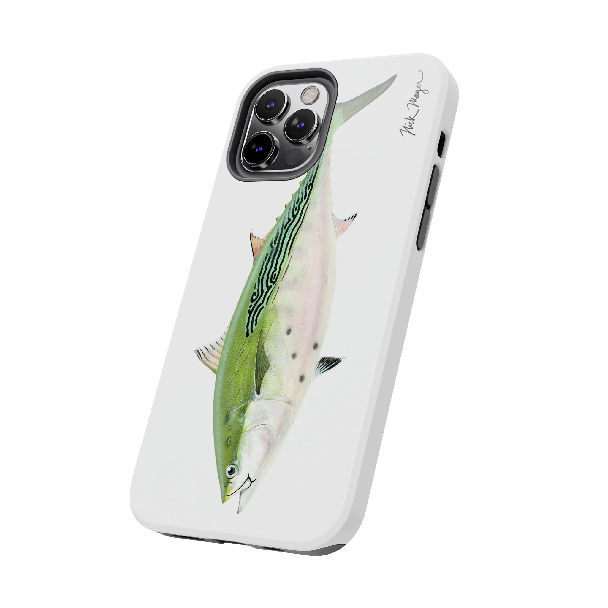 Albie White Phone Case (iPhone)