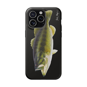 Largemouth Bass MagSafe Black iPhone Case