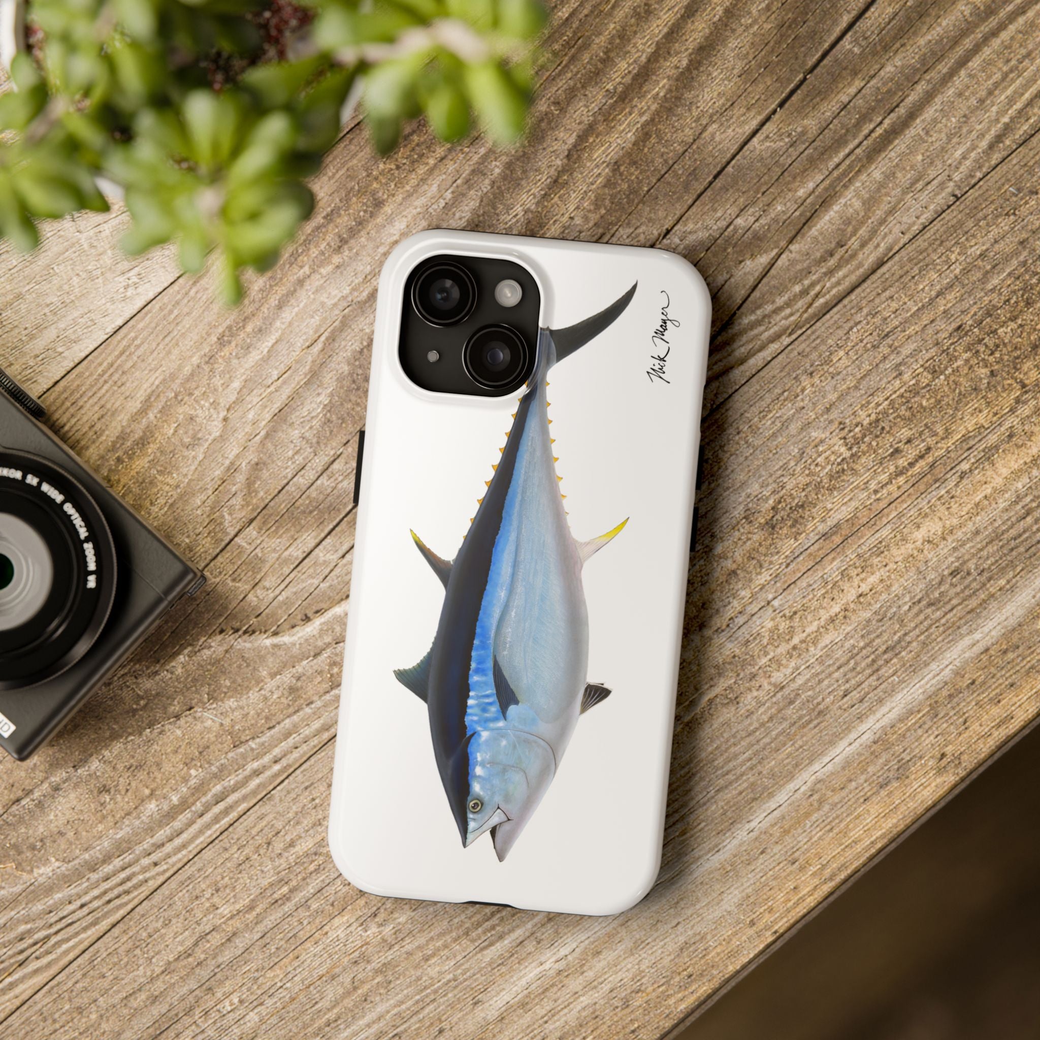 Giant Bluefin II White Phone Case (iPhone)