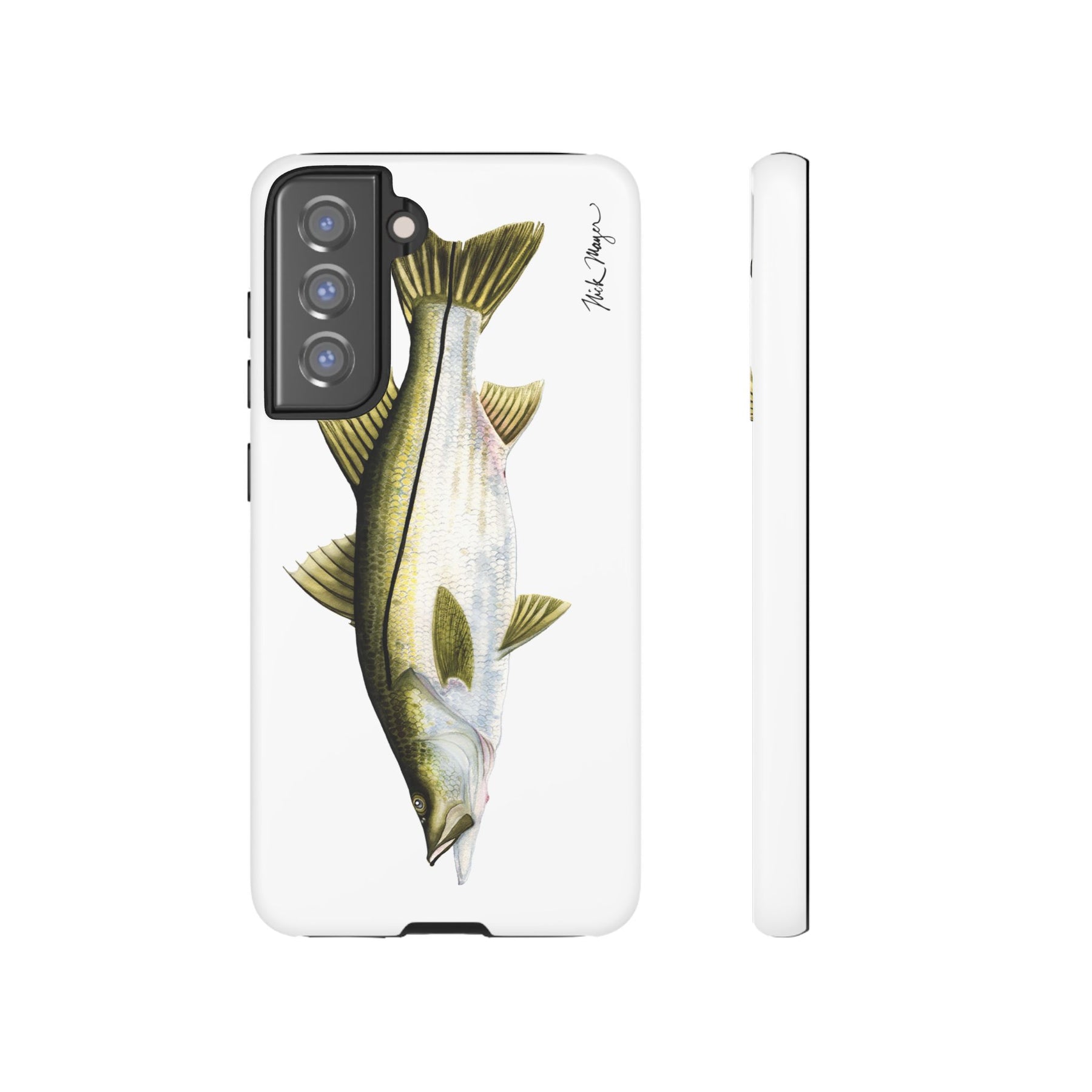 Snook  White Phone Case (Samsung)