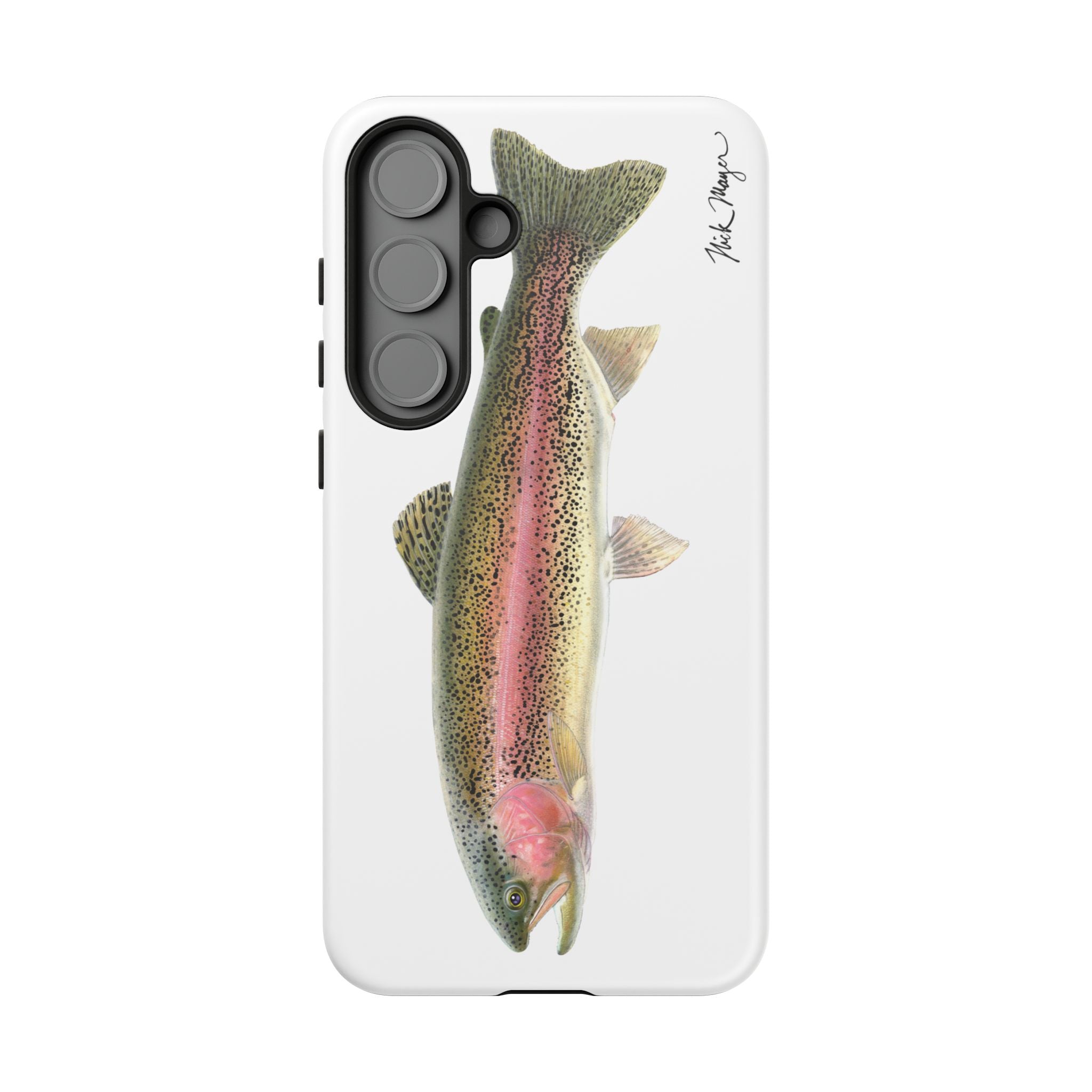 Rainbow Trout White Phone Case (Samsung)