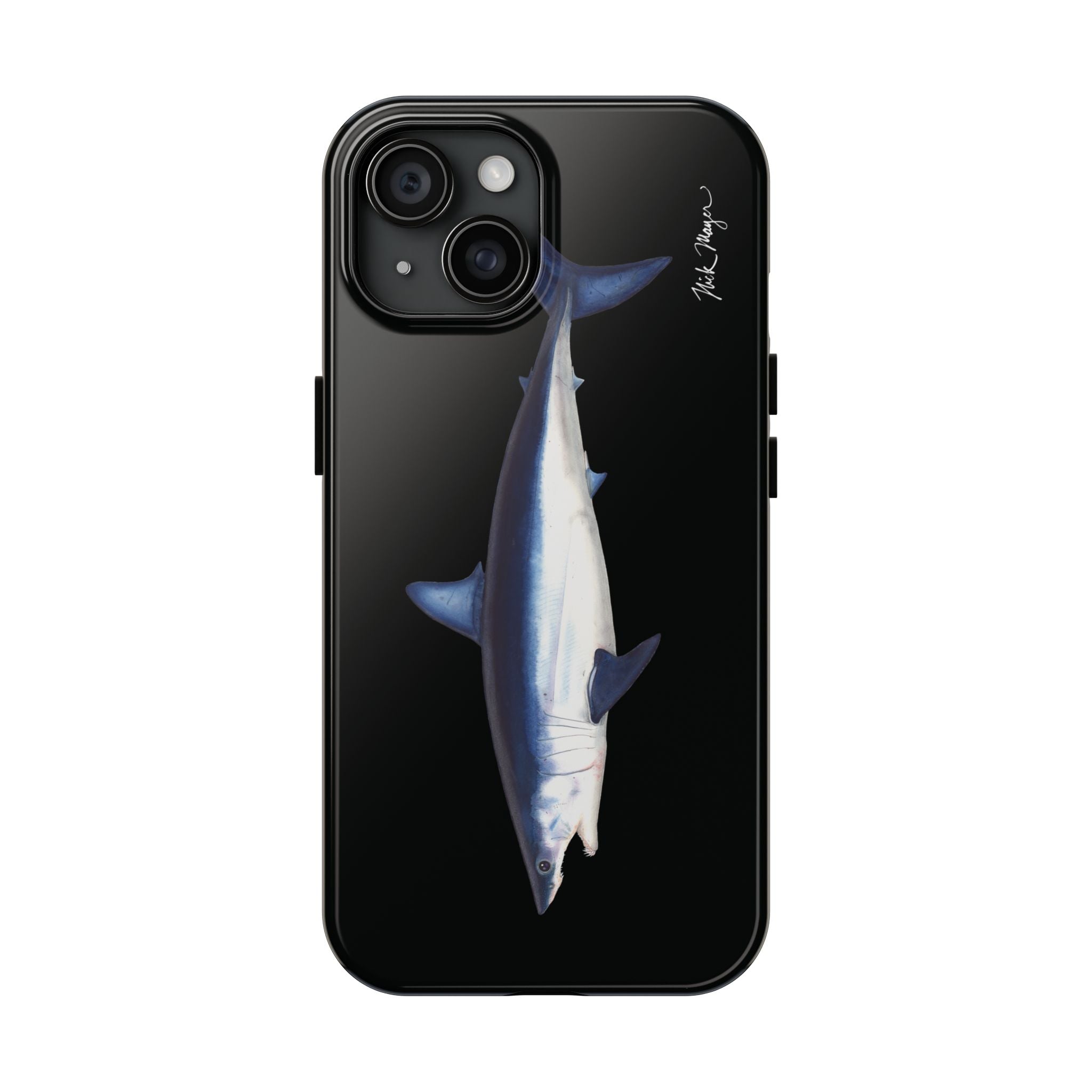 Mako Shark Black iPhone Case