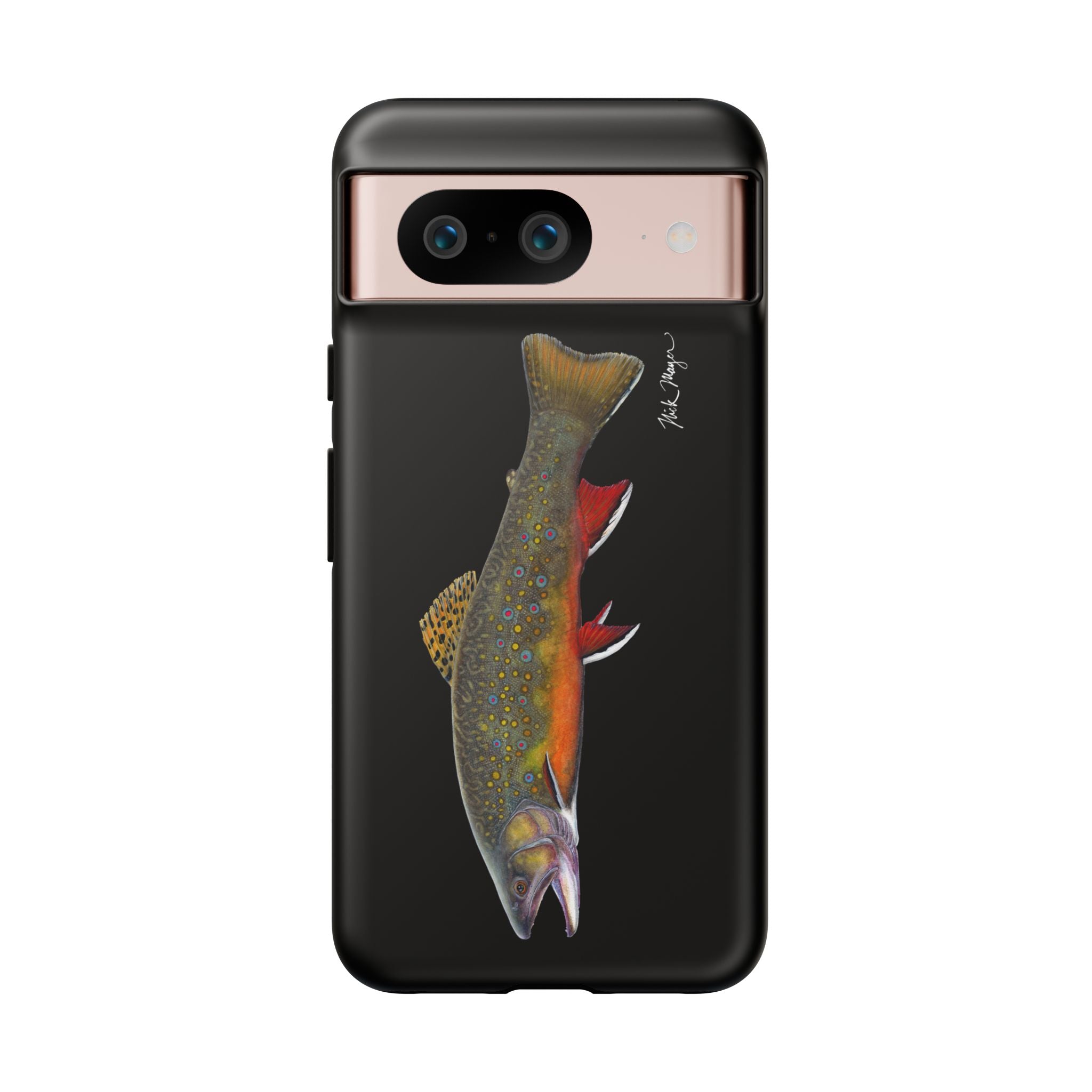 Brook Trout Black Phone Case (Samsung)