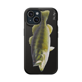 Largemouth Bass MagSafe Black iPhone Case