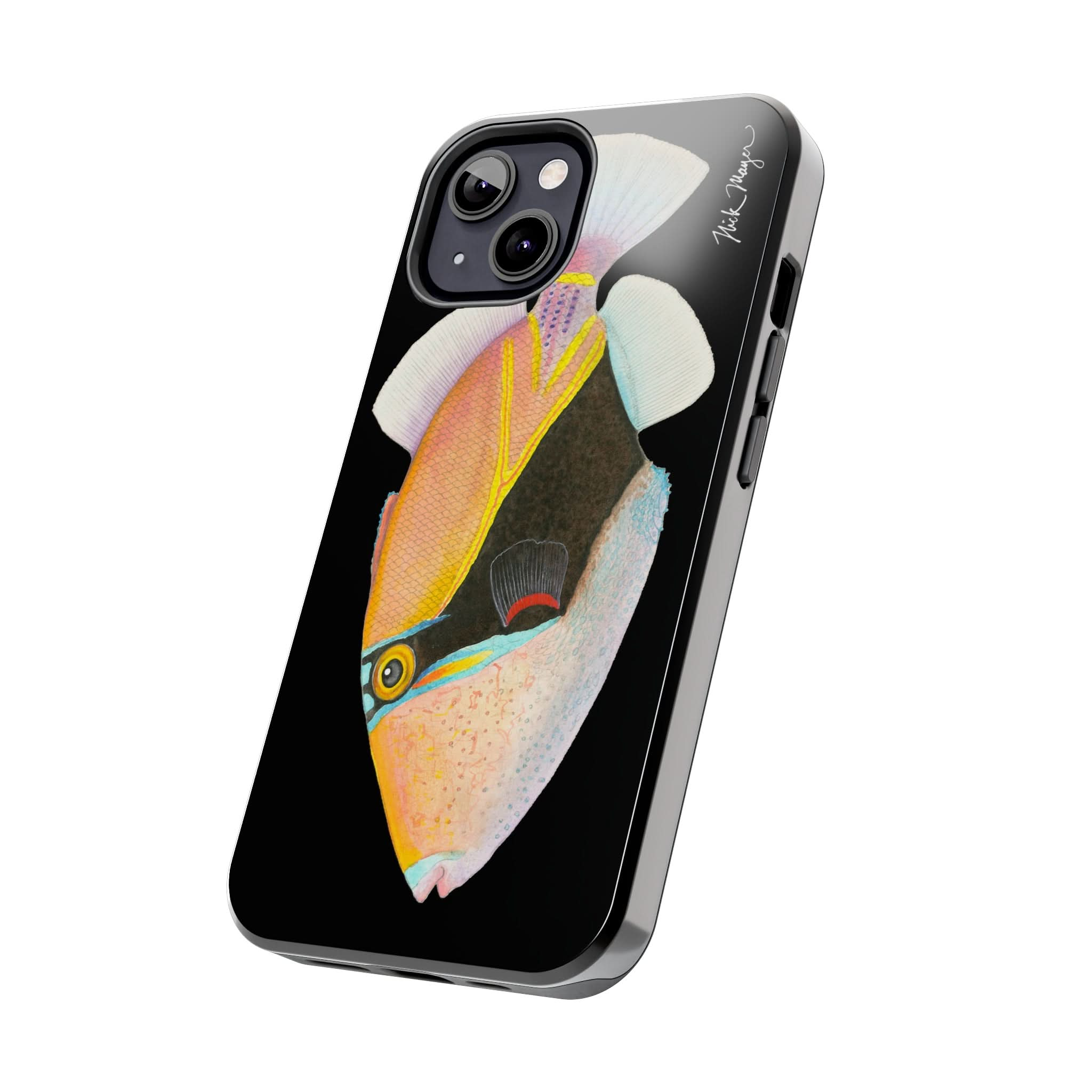 Humuhumunukunukuapua'a Black Phone Case (iPhone)