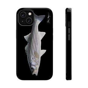 Schoolie Striper MagSafe Black iPhone Case