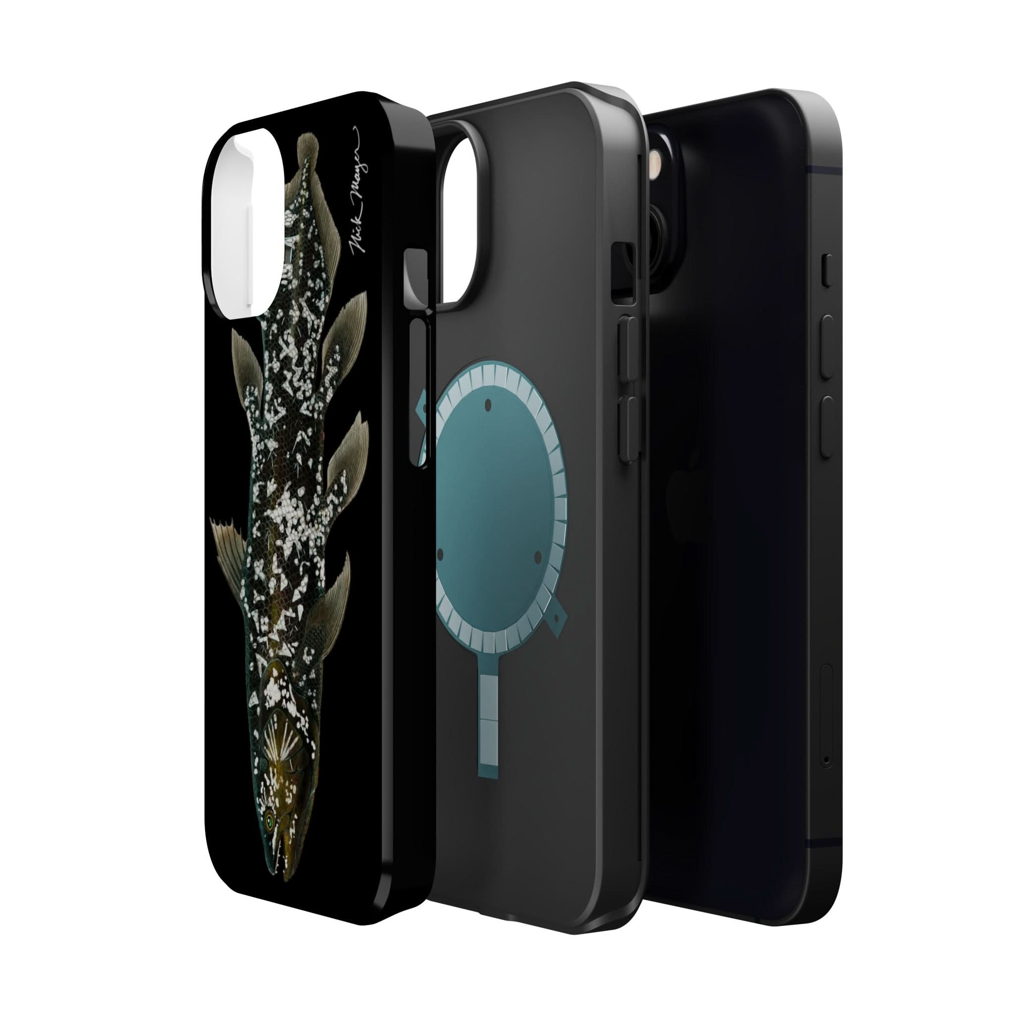 Coelacanth MagSafe Black iPhone Case