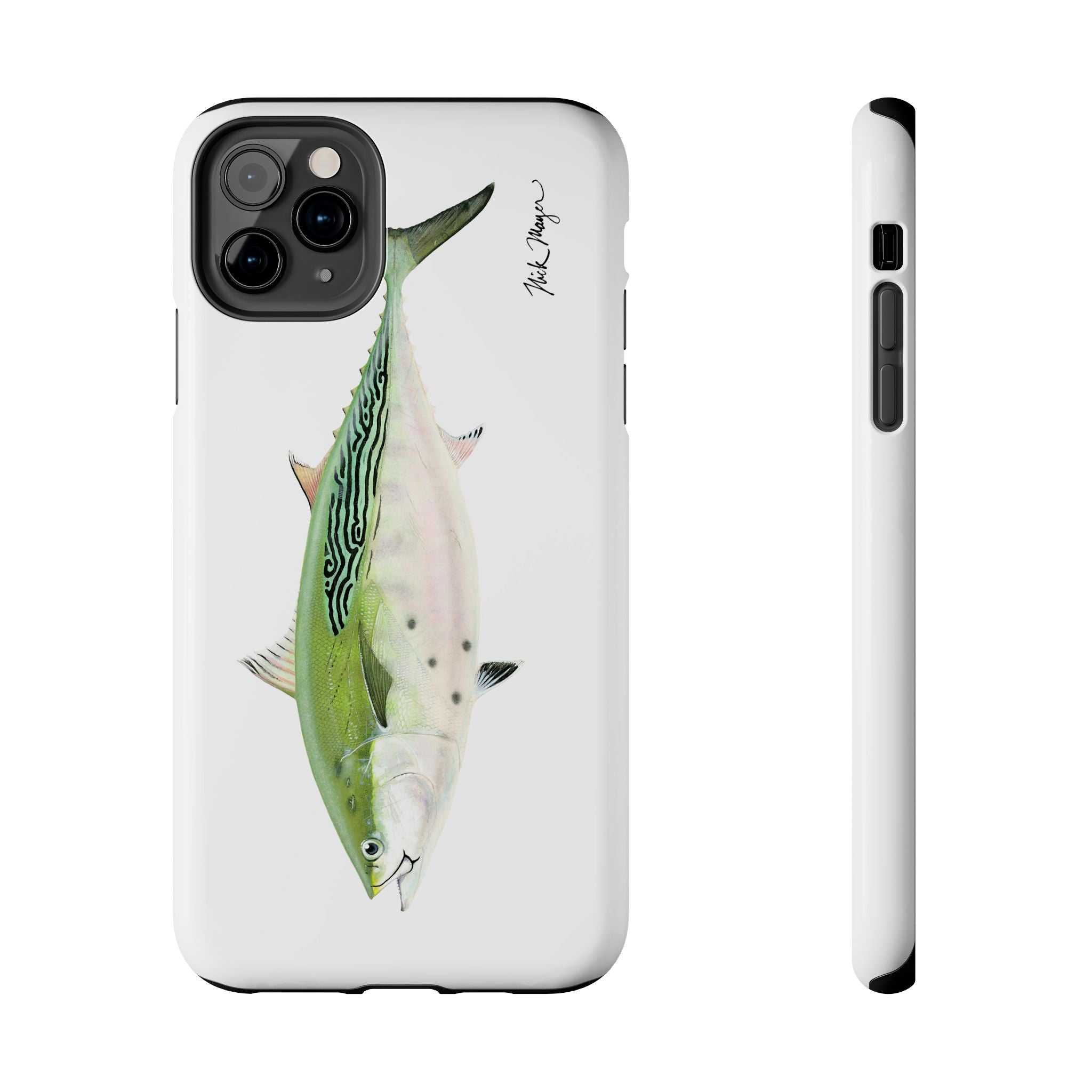 Albie White Phone Case (iPhone)