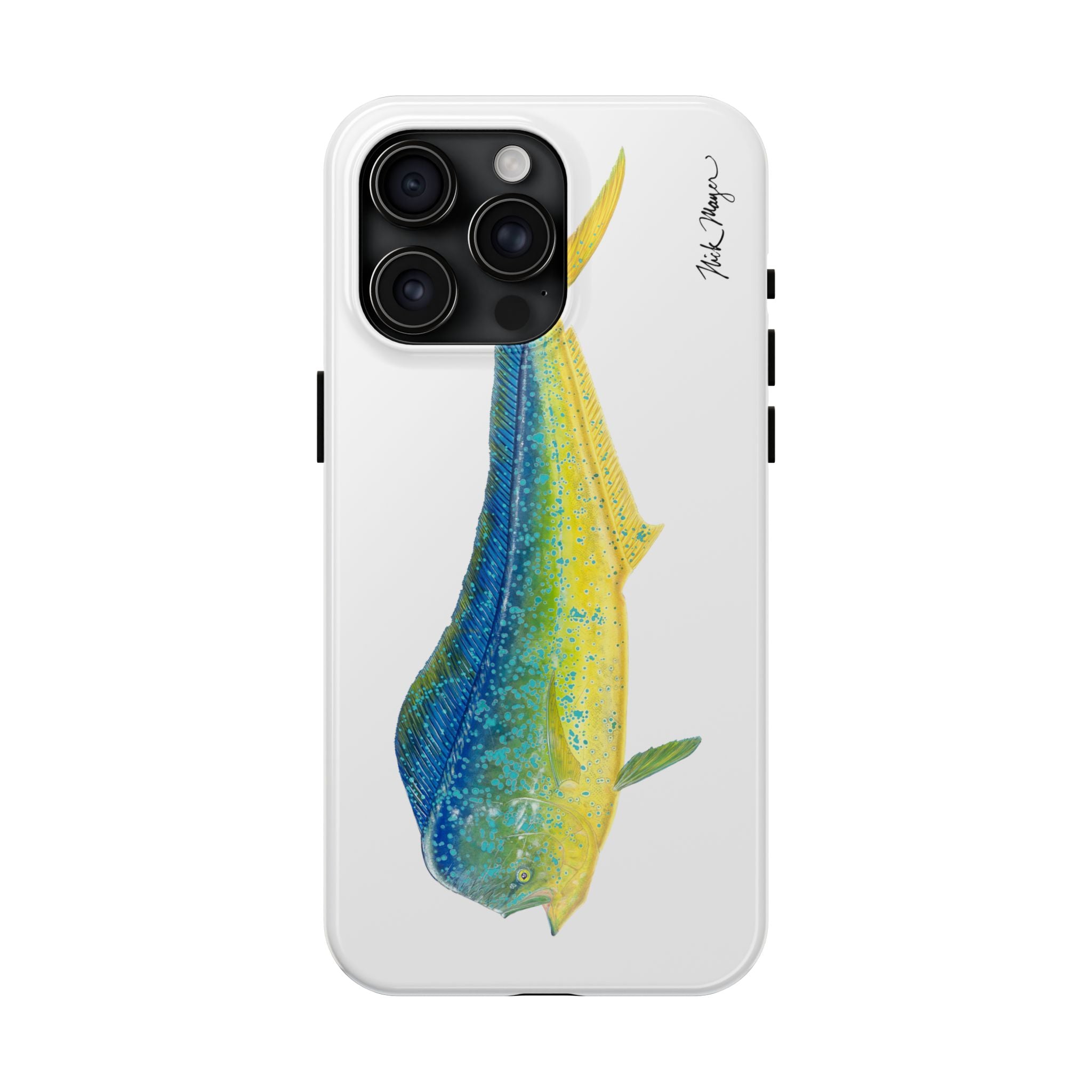 Bull Mahi White Phone Case (iPhone)