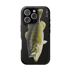 Largemouth Bass MagSafe Black iPhone Case