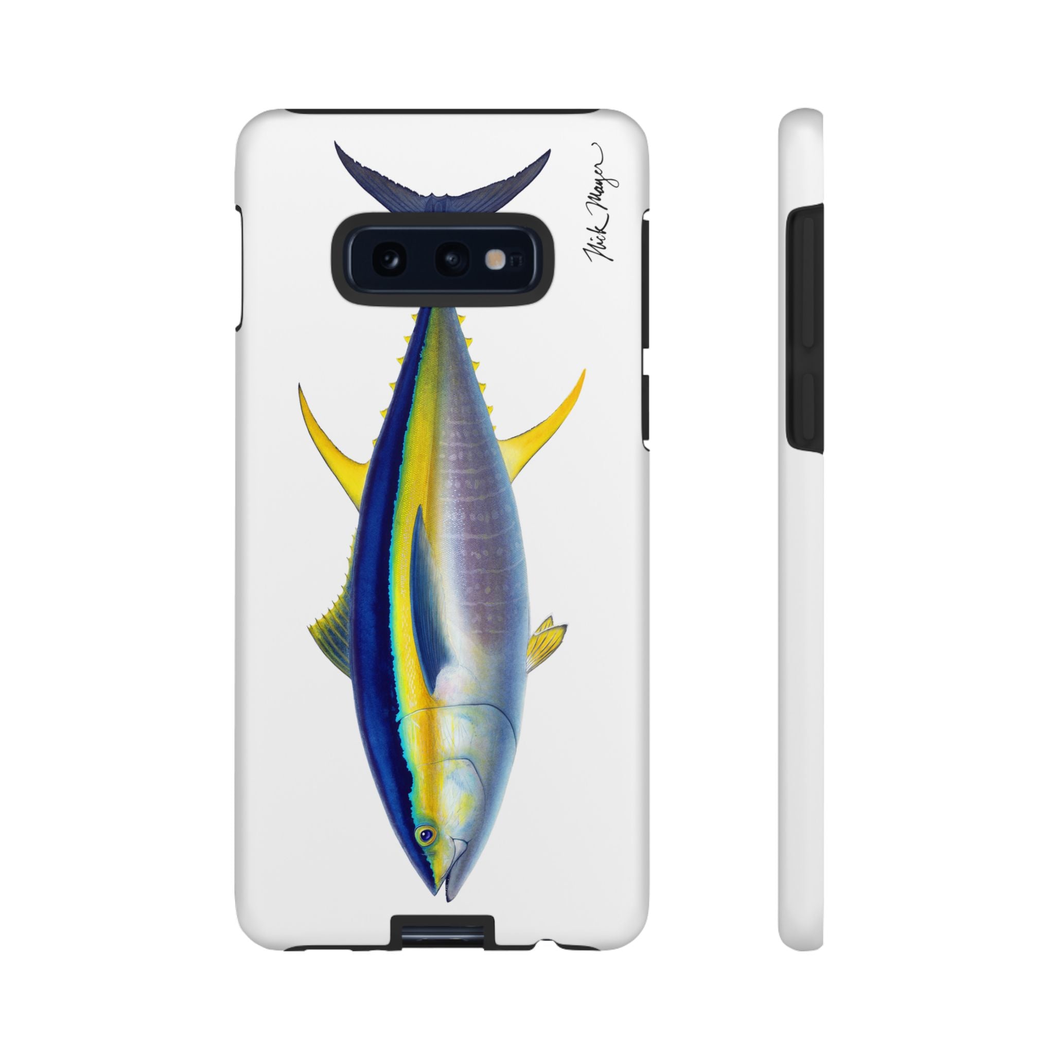 Yellowfin Tuna White Phone Case (Samsung)