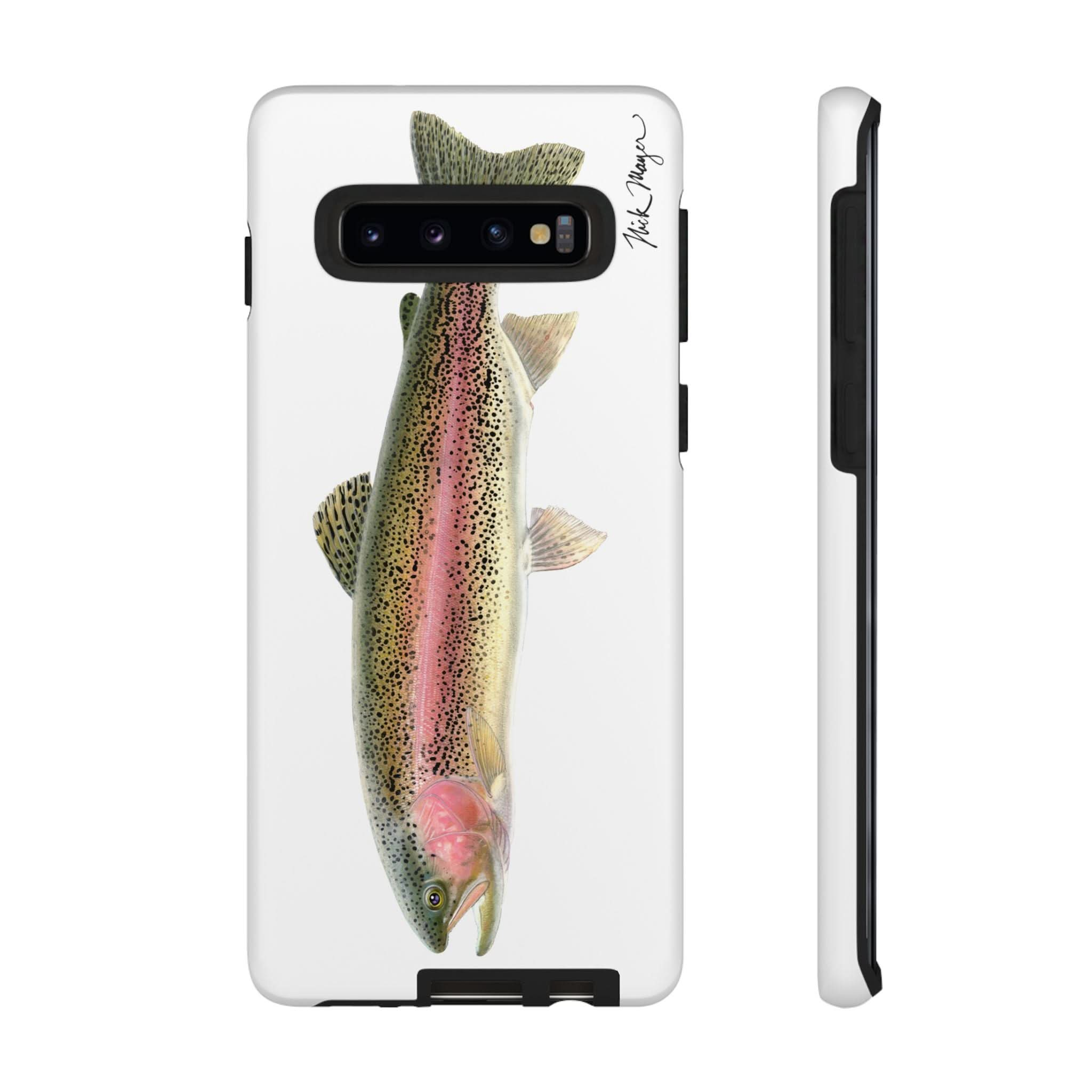 Rainbow Trout White Phone Case (Samsung)