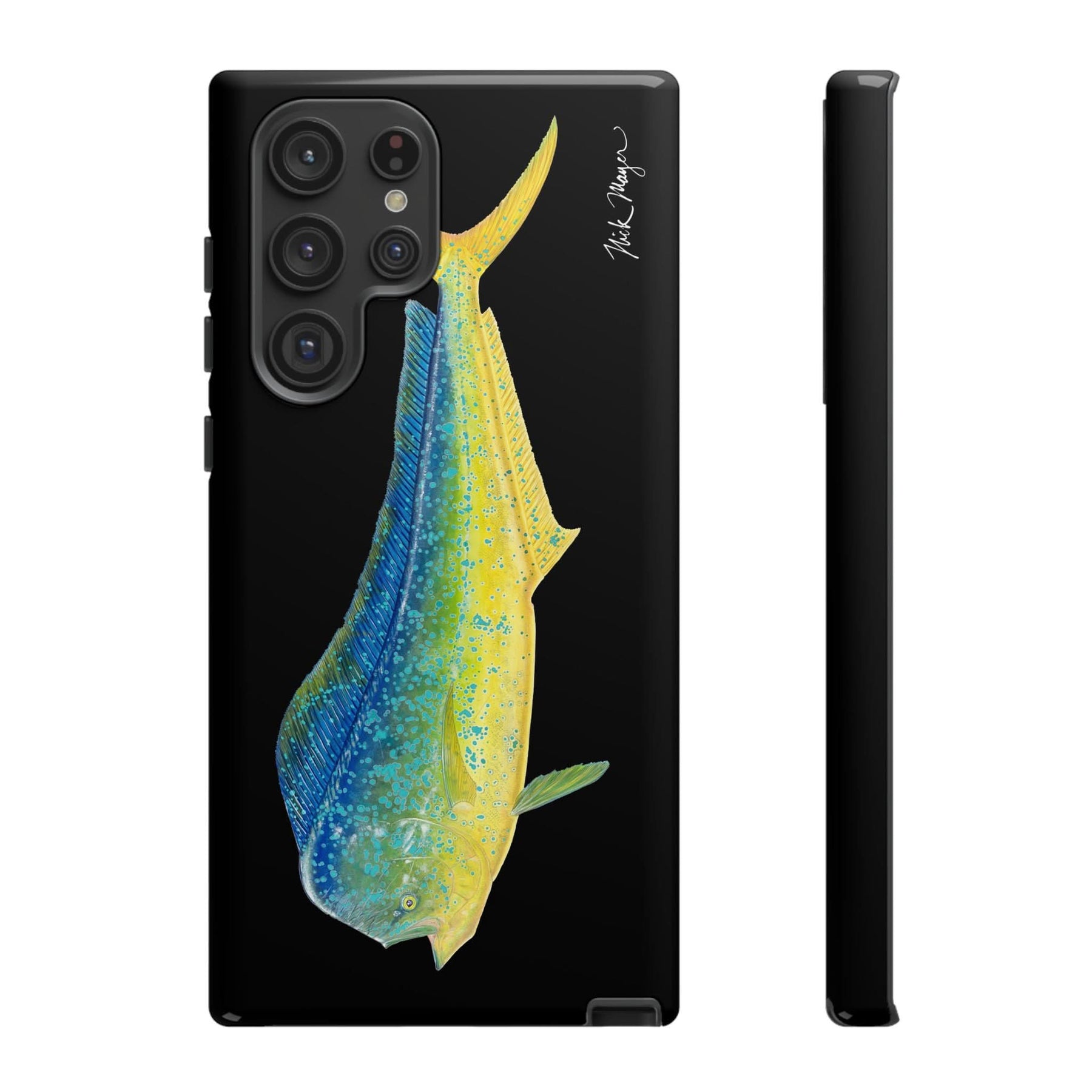 Bull Mahi Black Phone Case (iPhone 16 & Samsung)