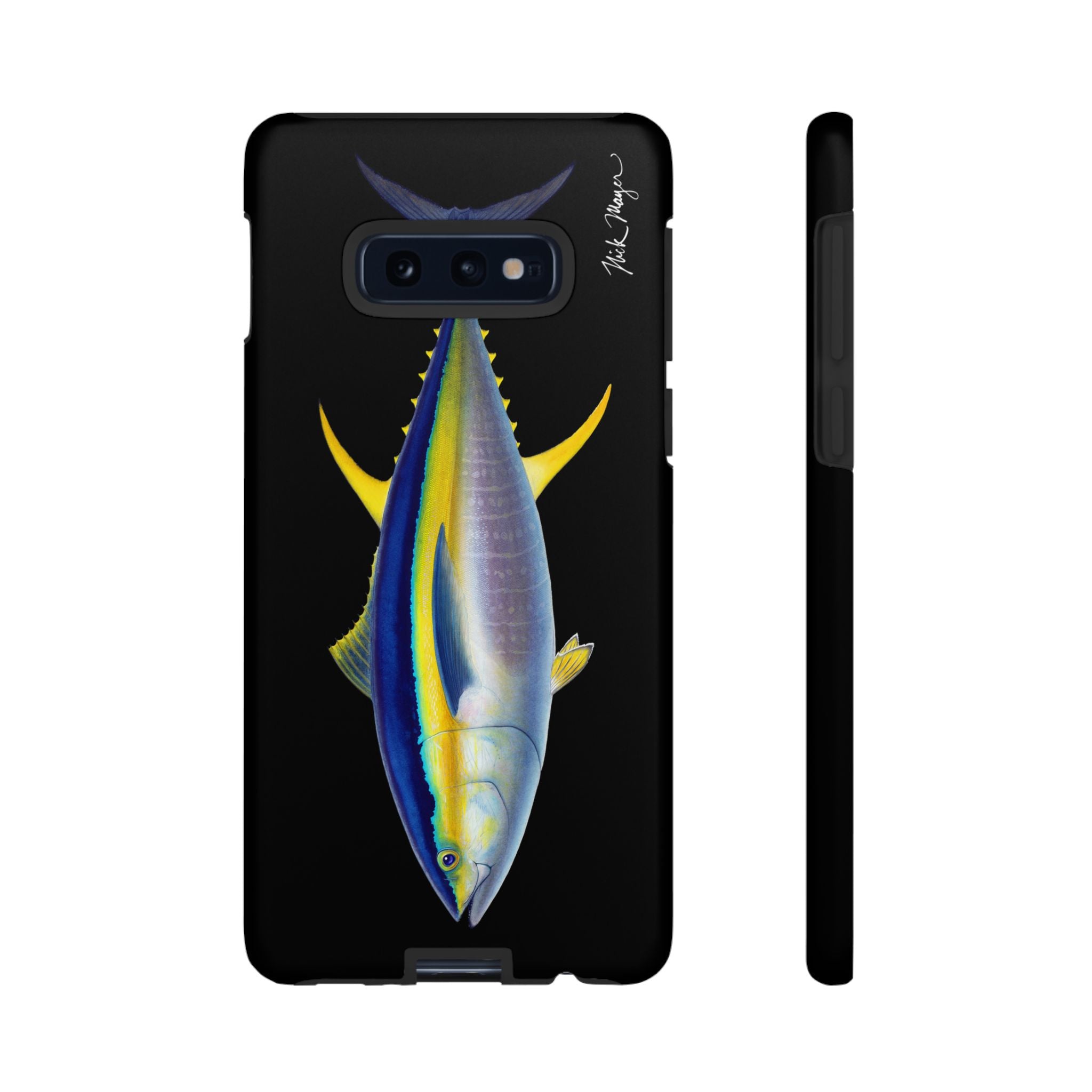 Yellowfin Tuna Black Phone Case (Samsung)