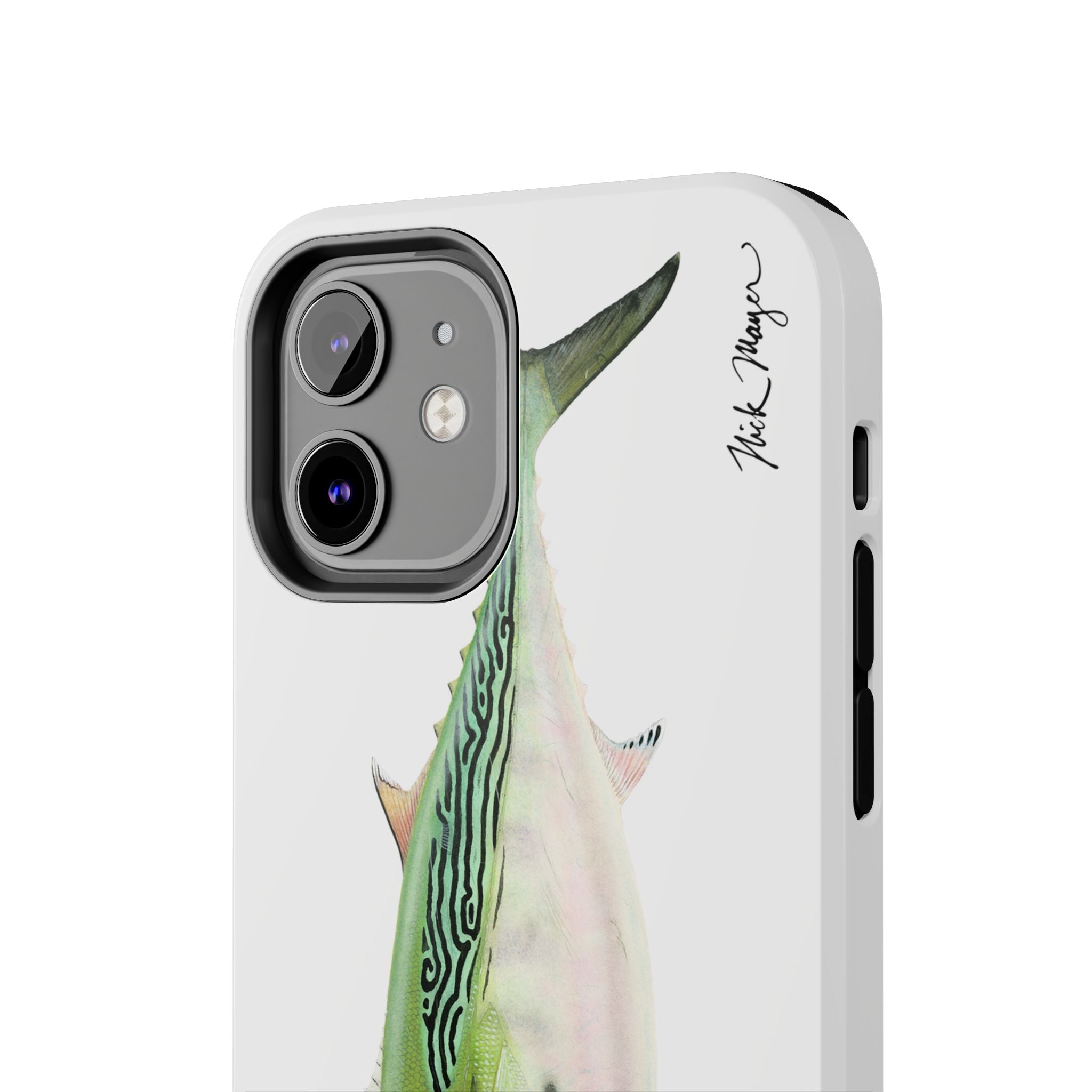 Albie White Phone Case (iPhone)