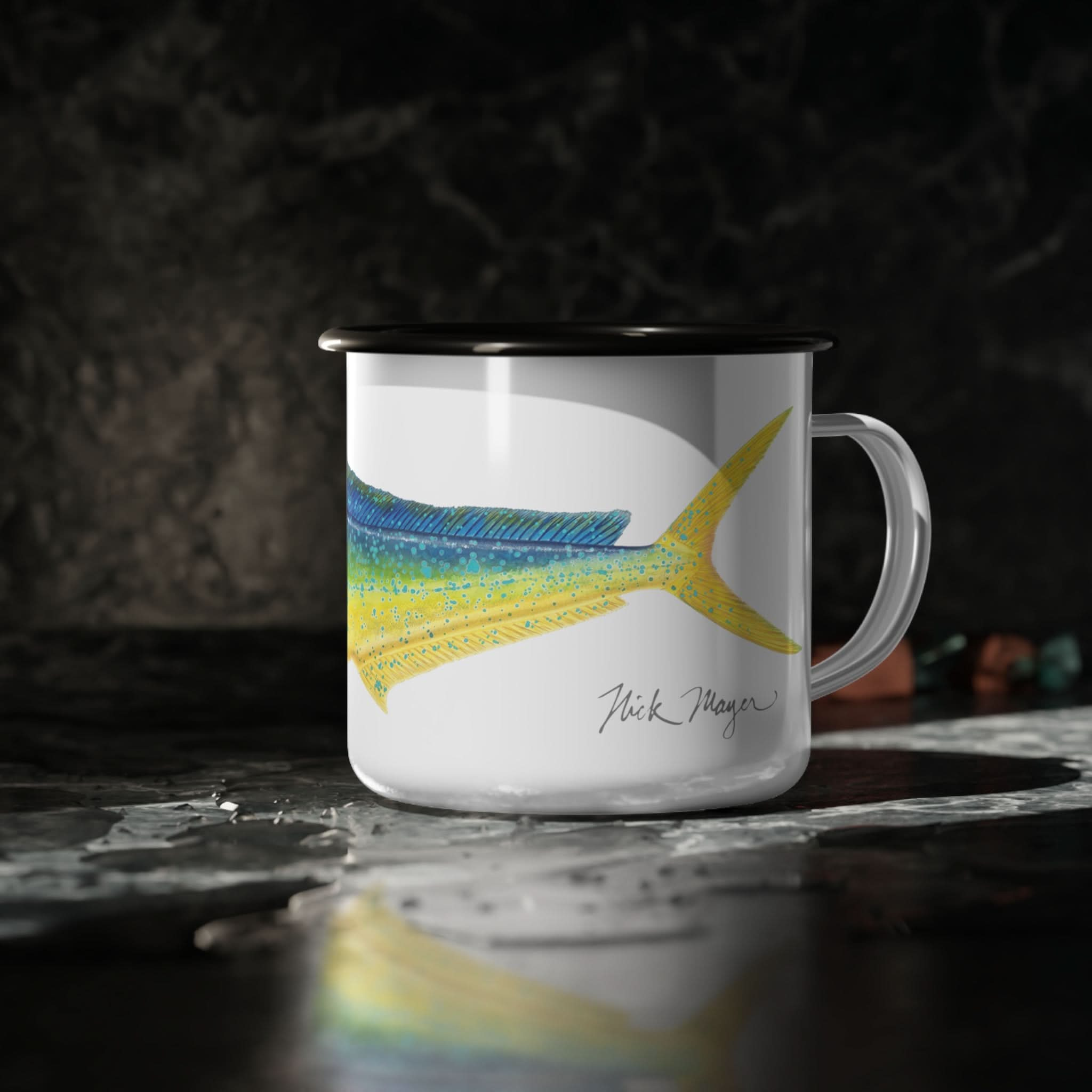 Bull Mahi Mini Camp Mug