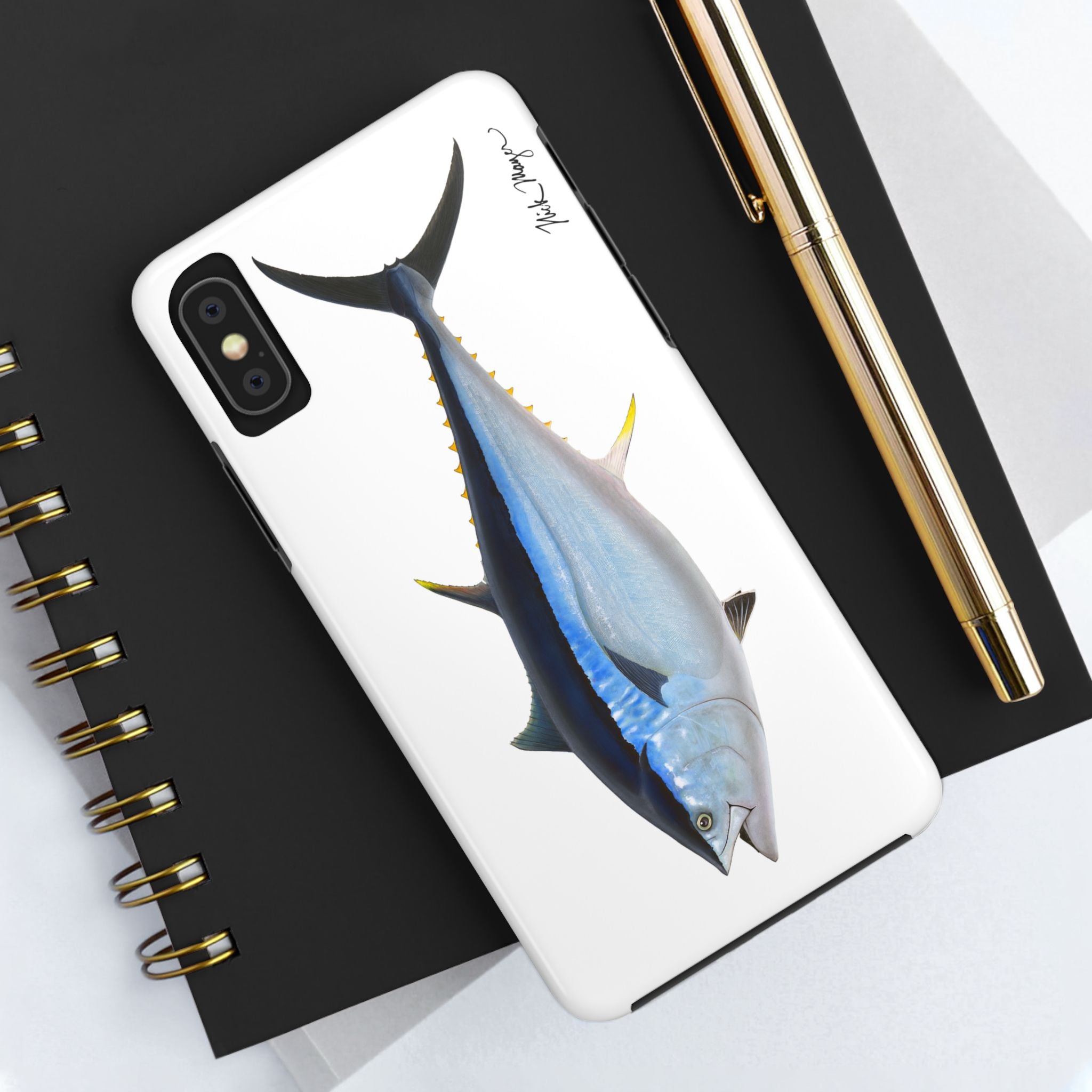 Giant Bluefin II White Phone Case (iPhone)