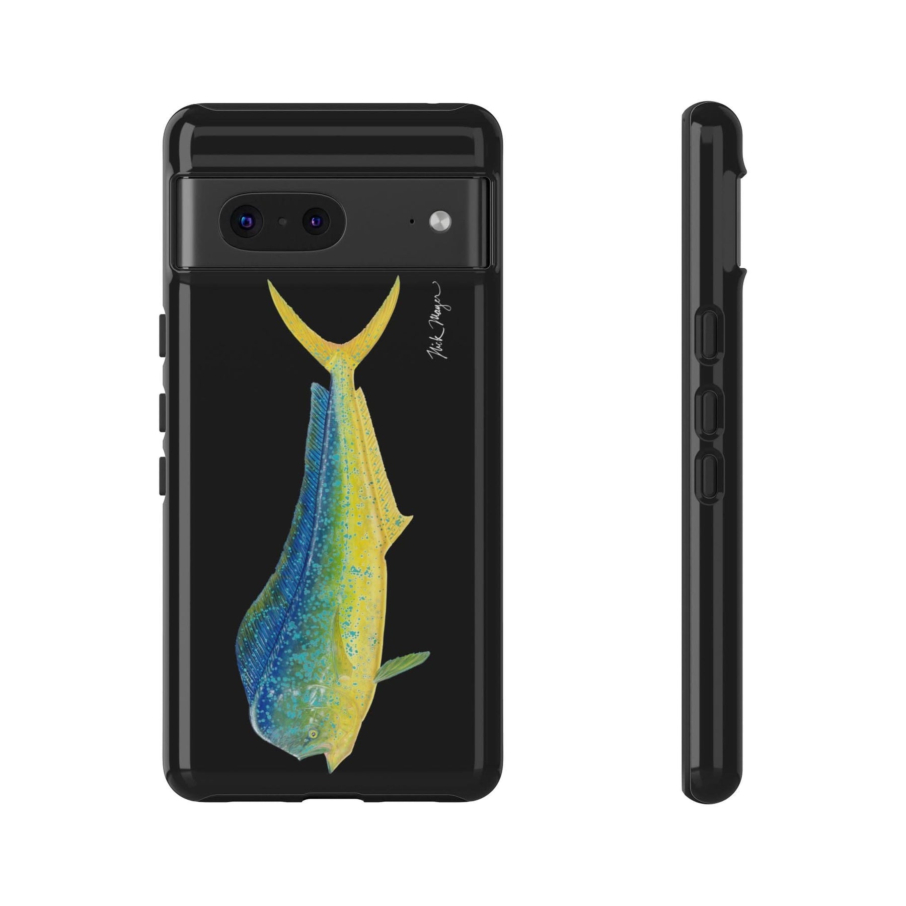 Bull Mahi Black Phone Case (iPhone 16 & Samsung)