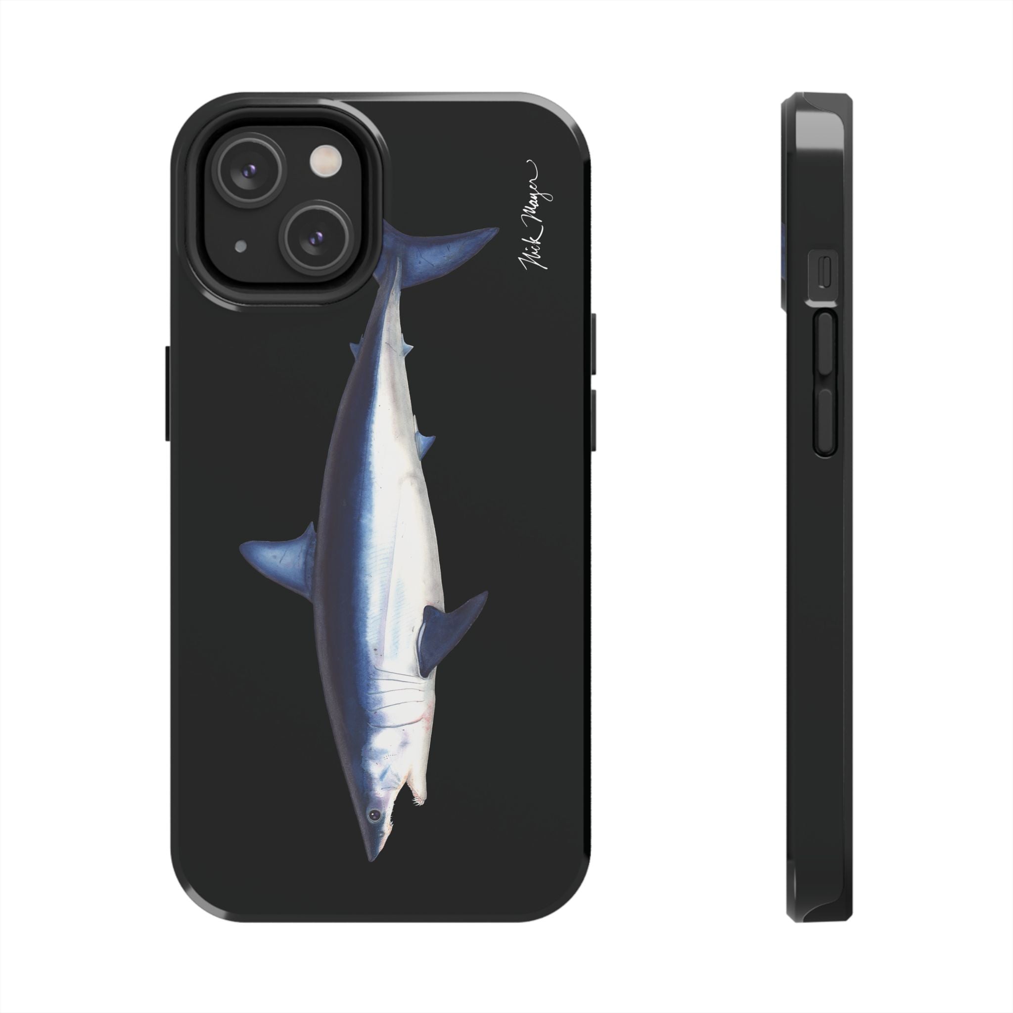 Mako Shark Black iPhone Case