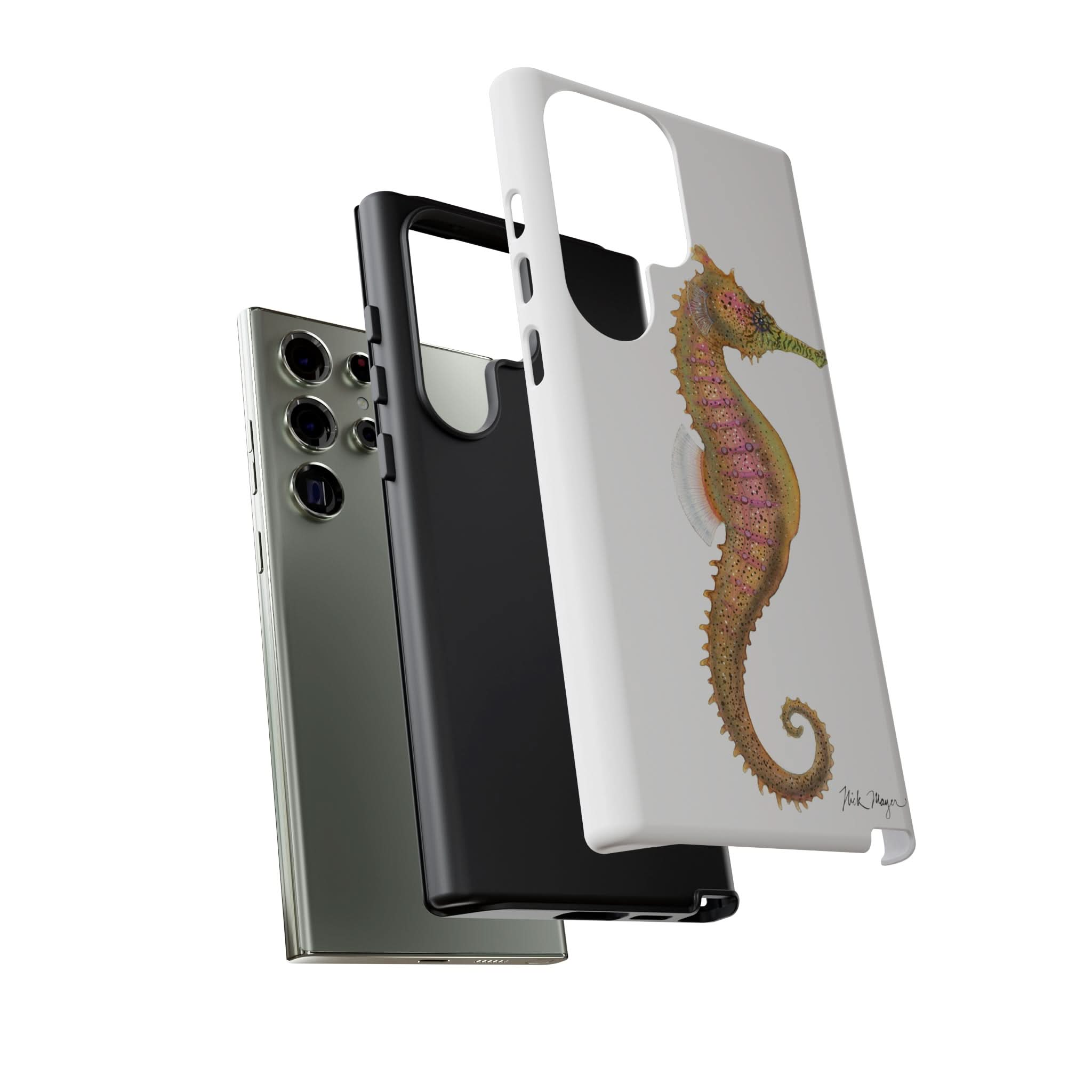 Pink Seahorse Phone Case (Samsung)