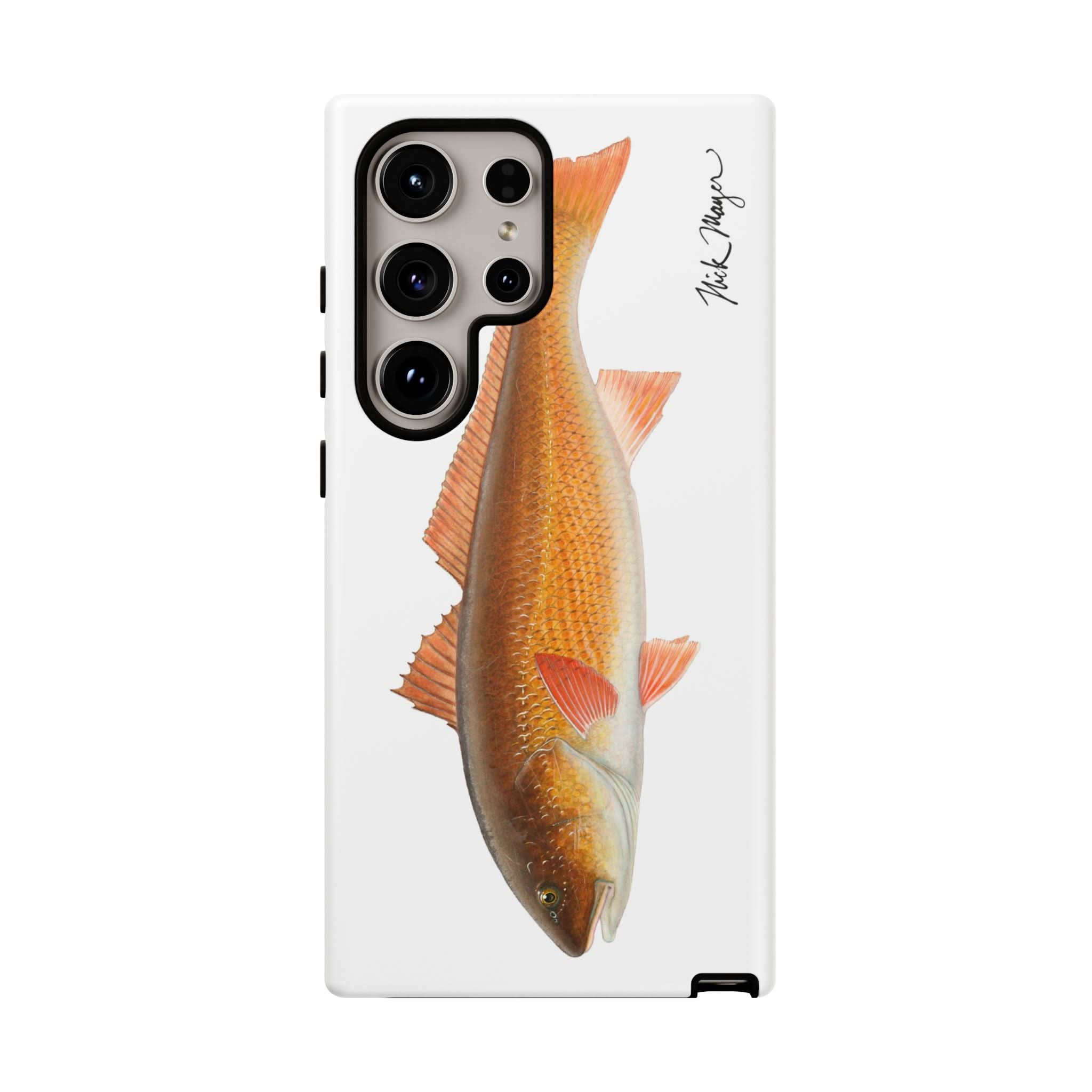 Redfish White Phone Case (Samsung)