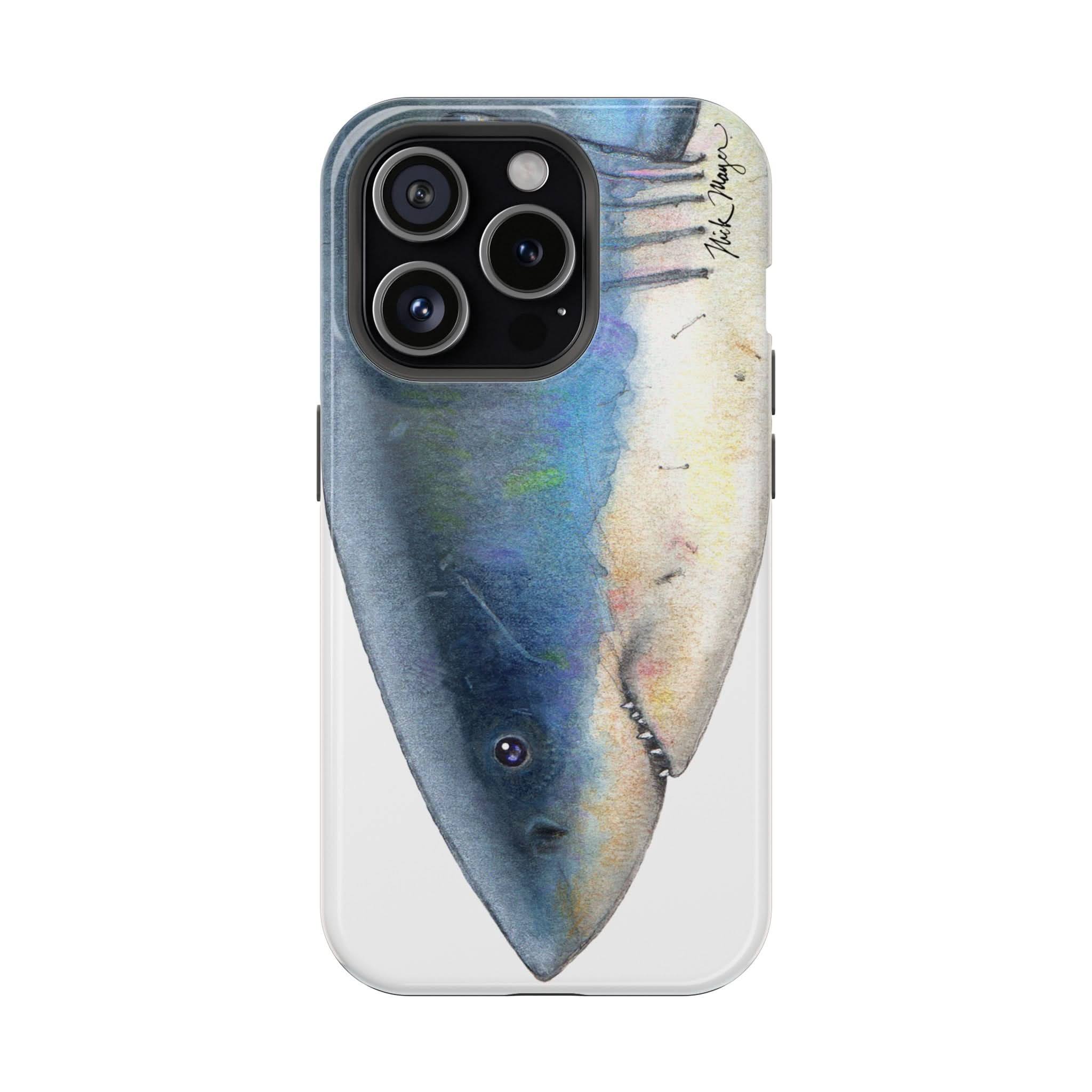 Great White Shark Face MagSafe iPhone Case