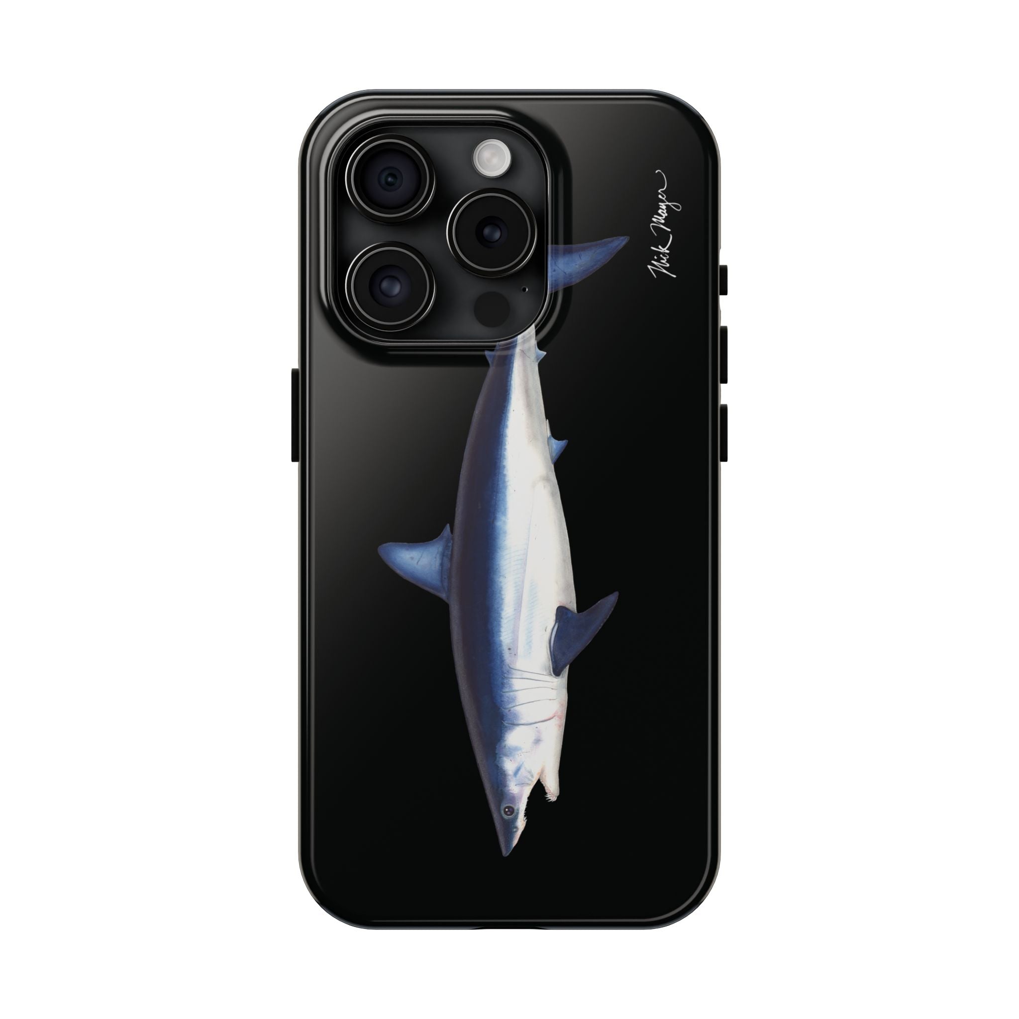 Mako Shark Black iPhone Case