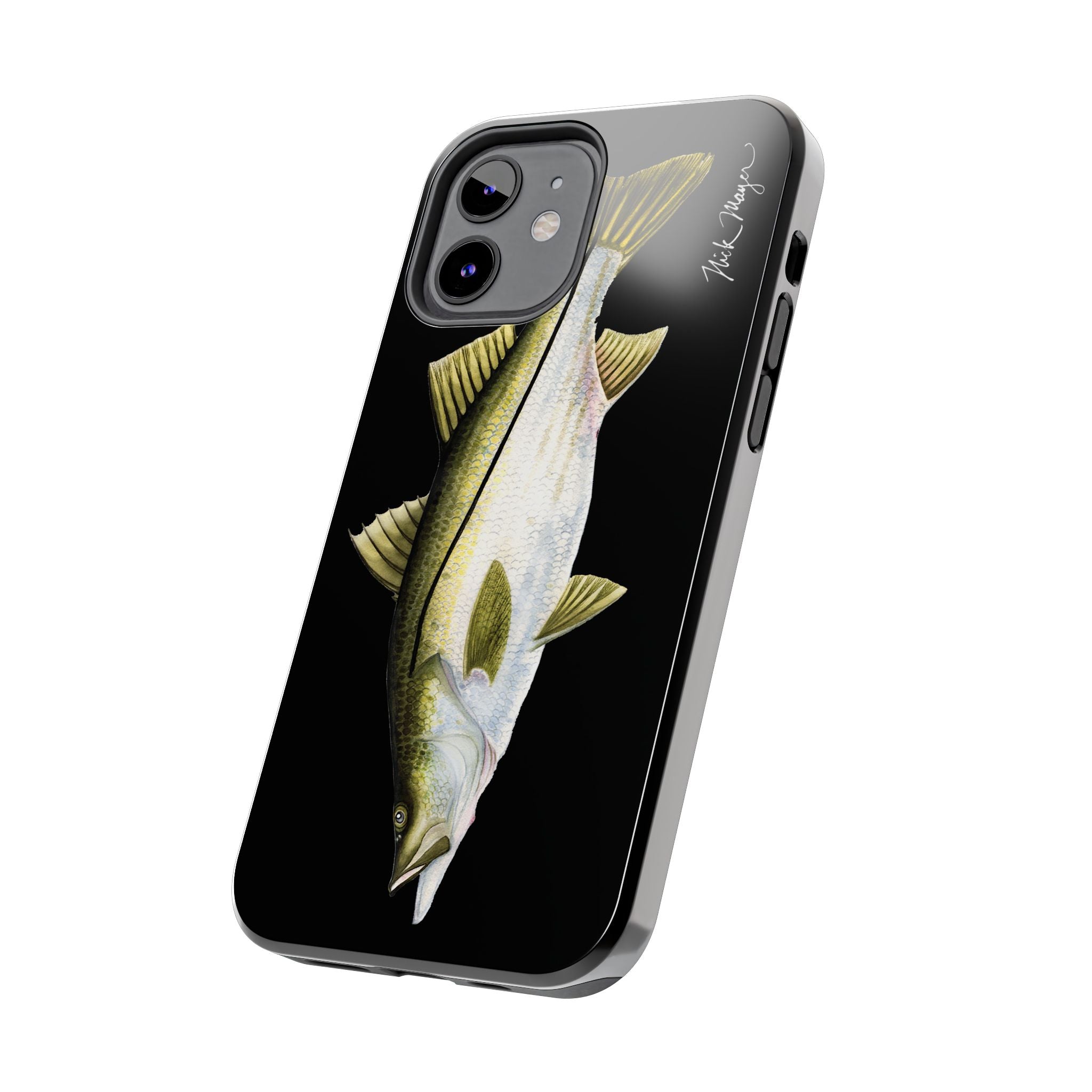 Snook Black Phone Case (iPhone)