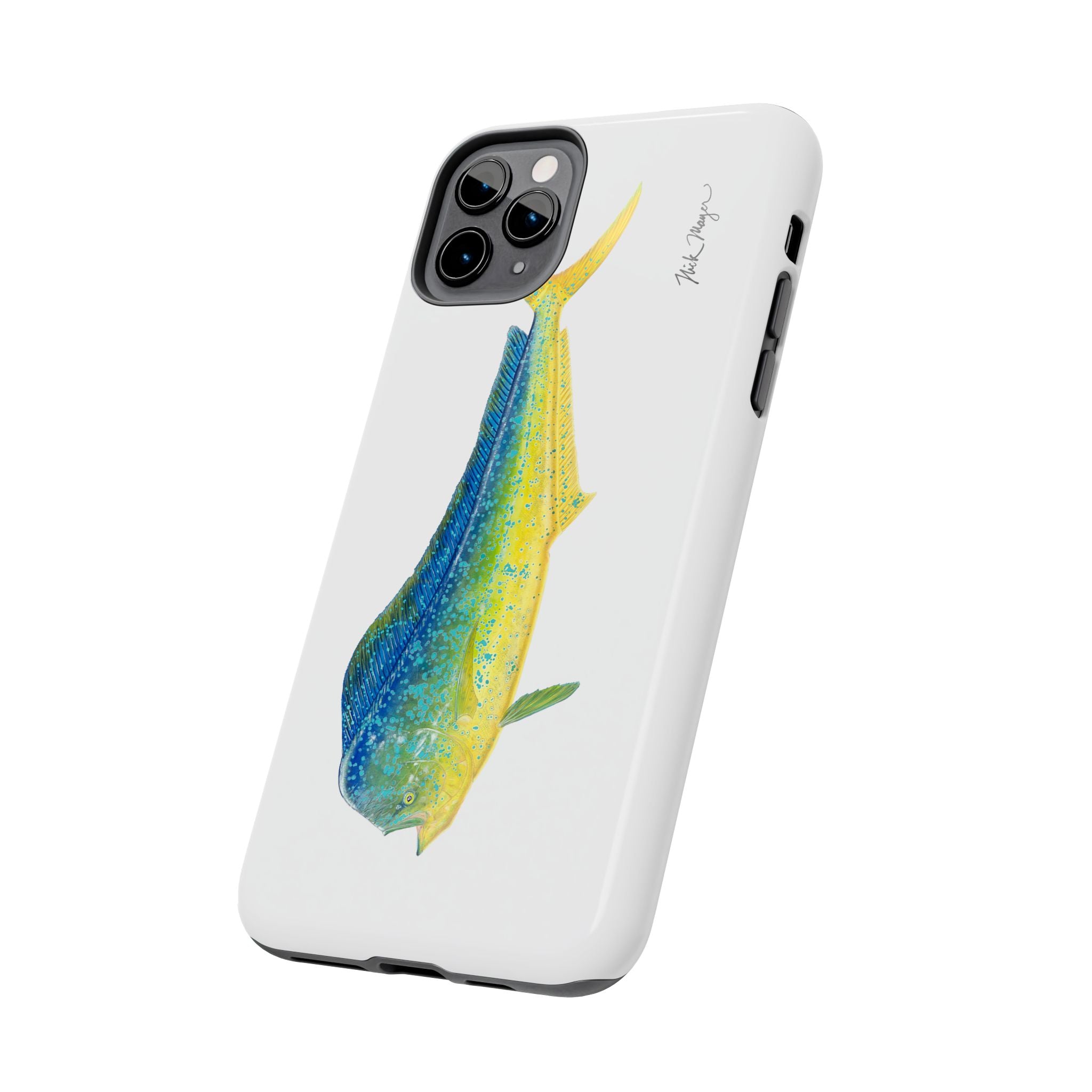 Bull Mahi White Phone Case (iPhone)