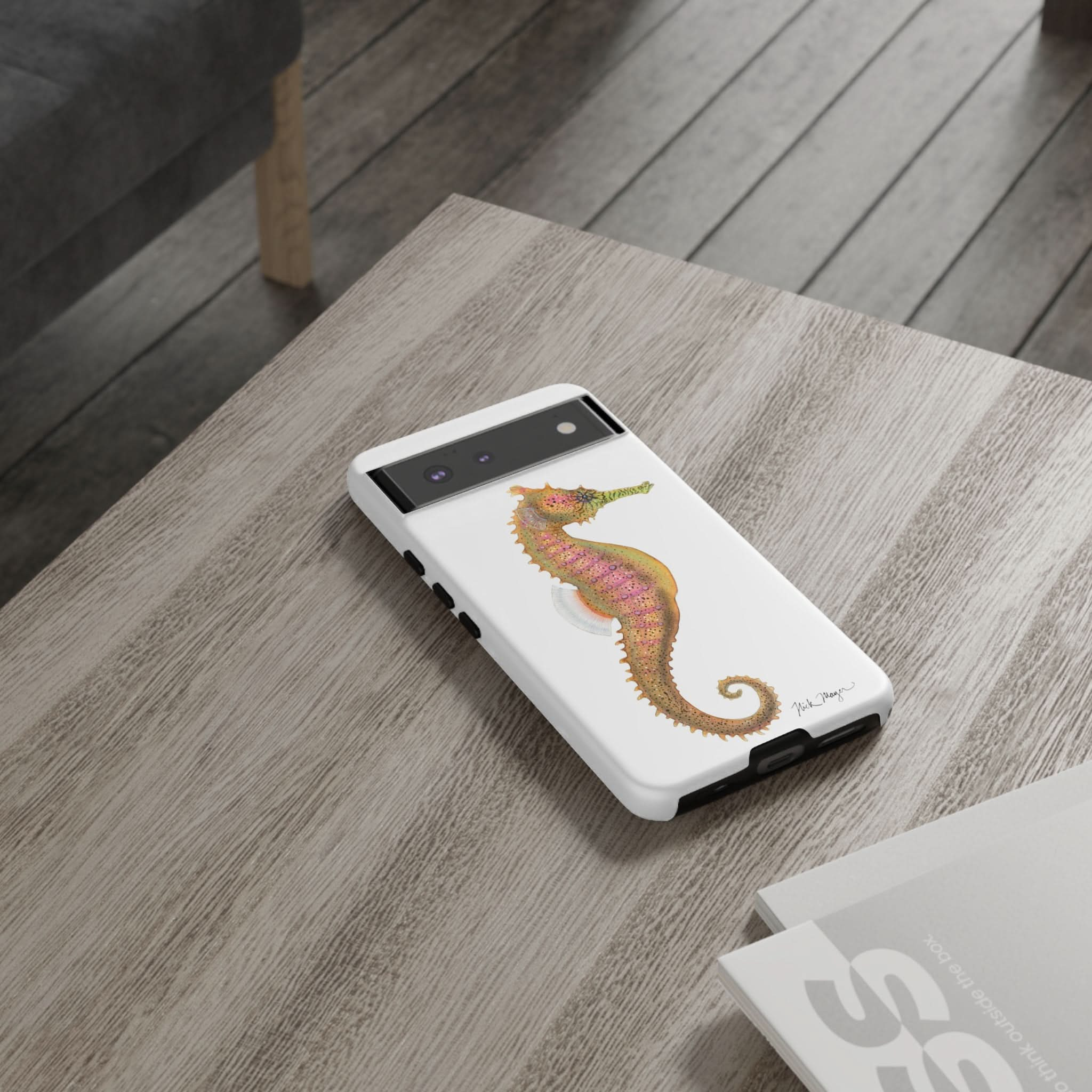 Pink Seahorse Phone Case (Samsung)