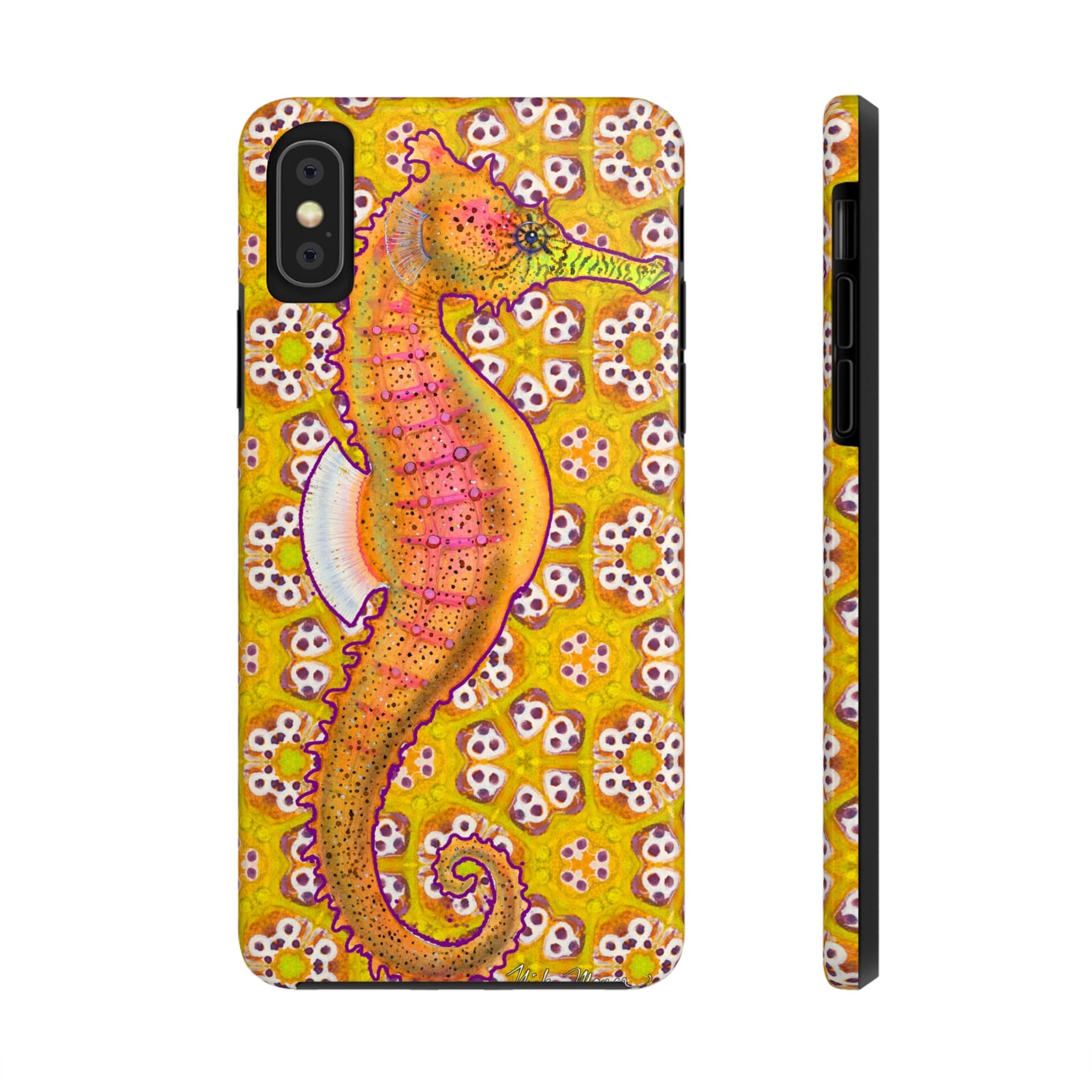 Psychedelic Seahorse Phone Case (iPhone)