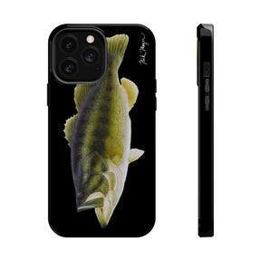 Largemouth Bass MagSafe Black iPhone Case