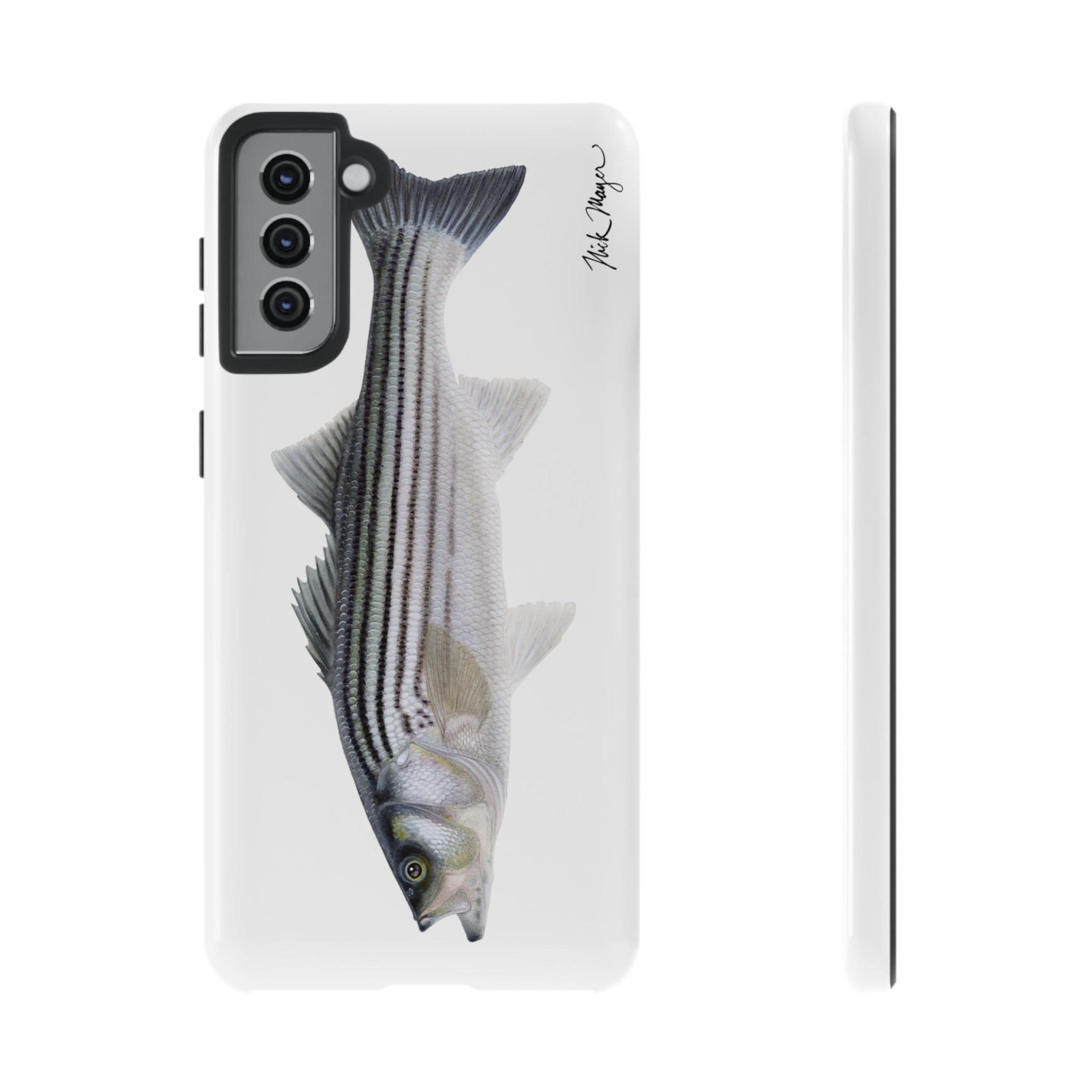 Schoolie Striper White Phone Case (Samsung)