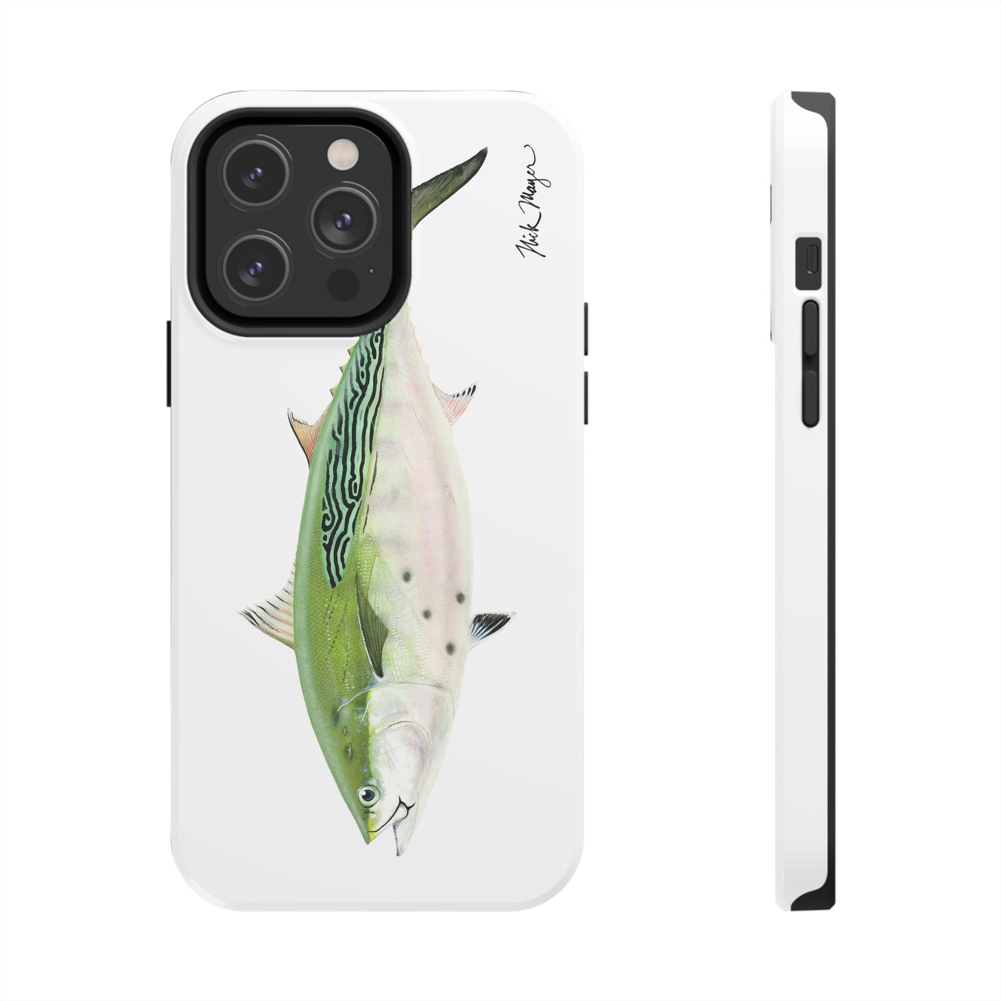 Albie White Phone Case (iPhone)