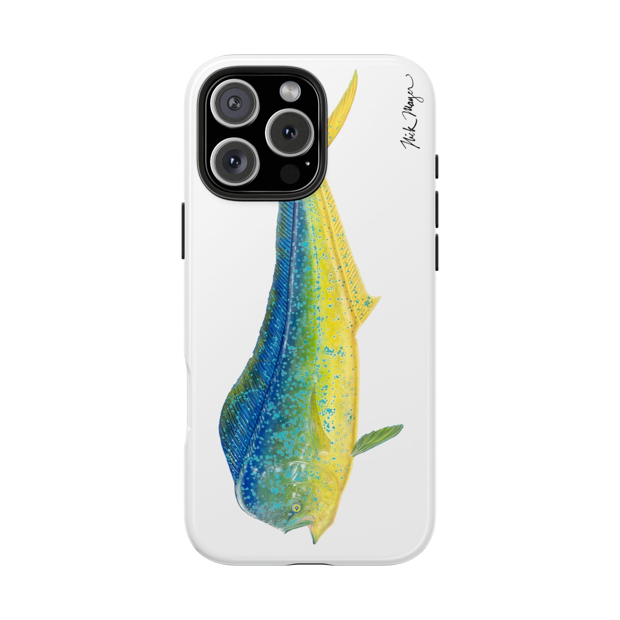 Bull Mahi White Phone Case (iPhone)