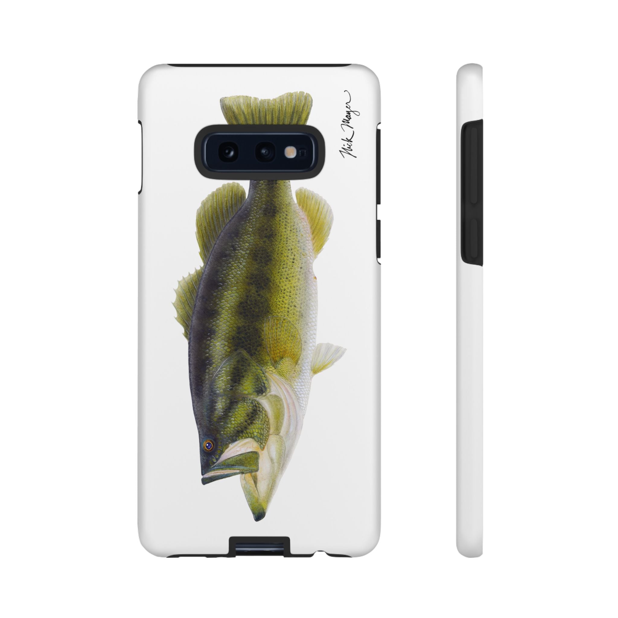 Largemouth Bass White Phone Case (Samsung)