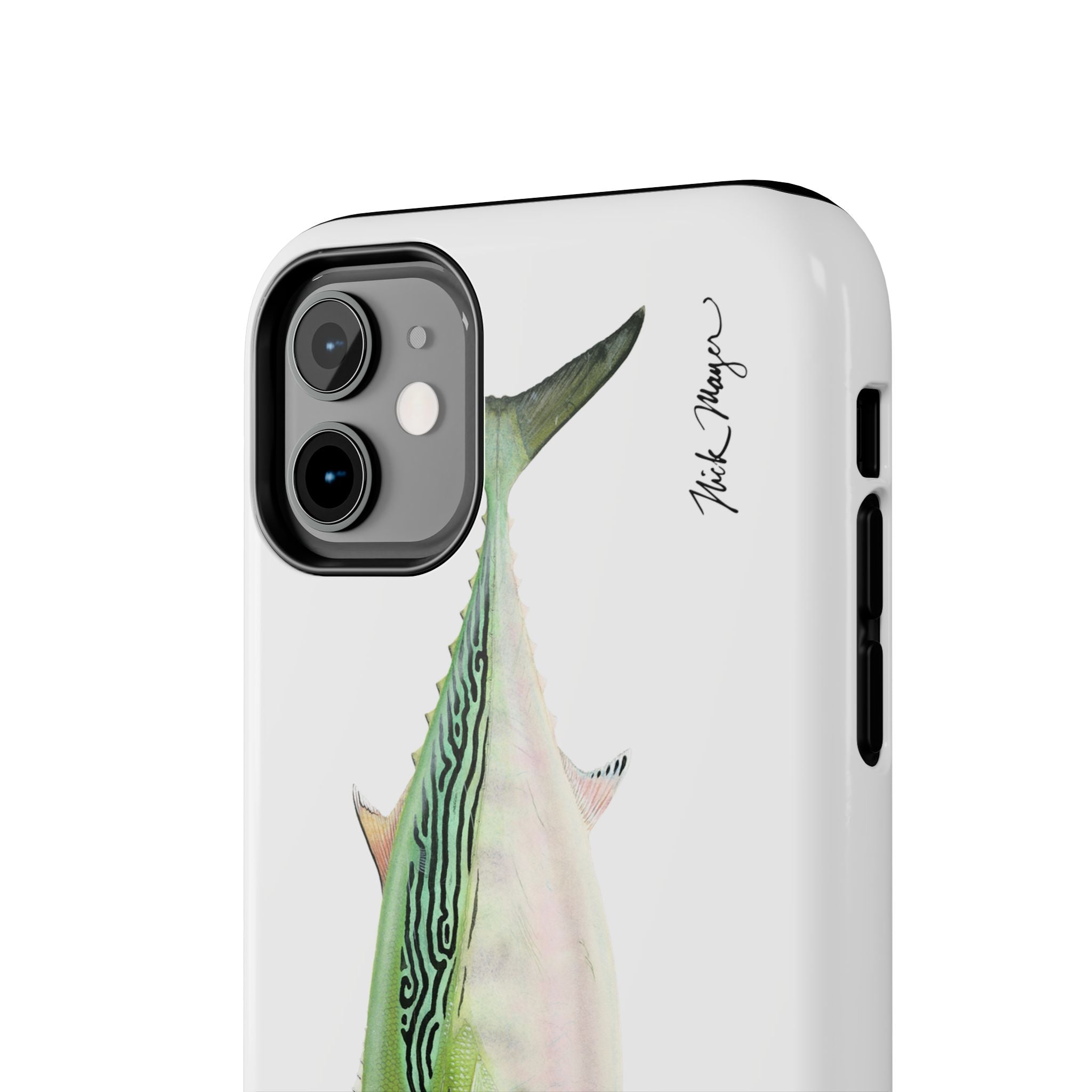 Albie White Phone Case (iPhone)