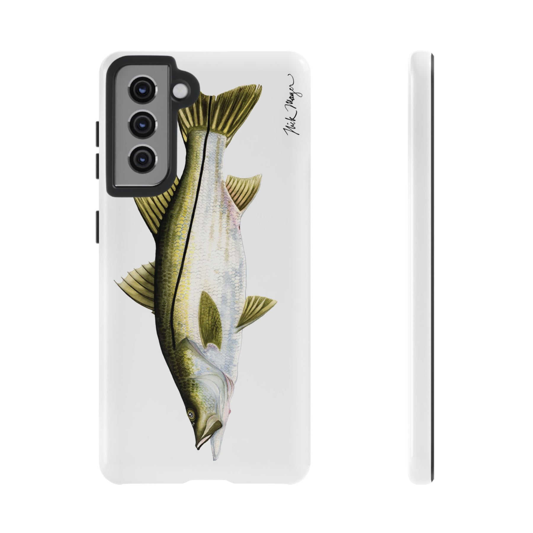 Snook  White Phone Case (Samsung)