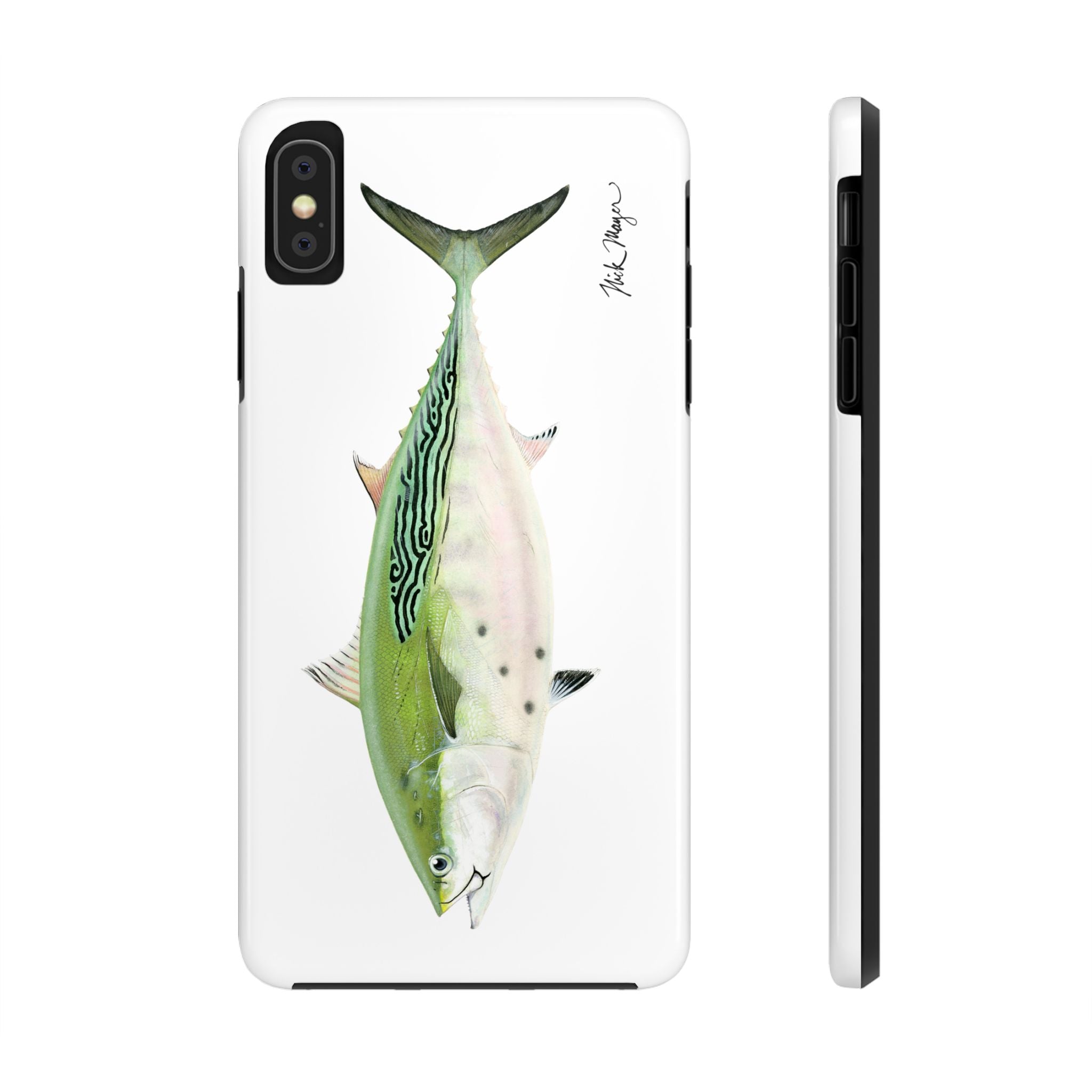 Albie White Phone Case (iPhone)