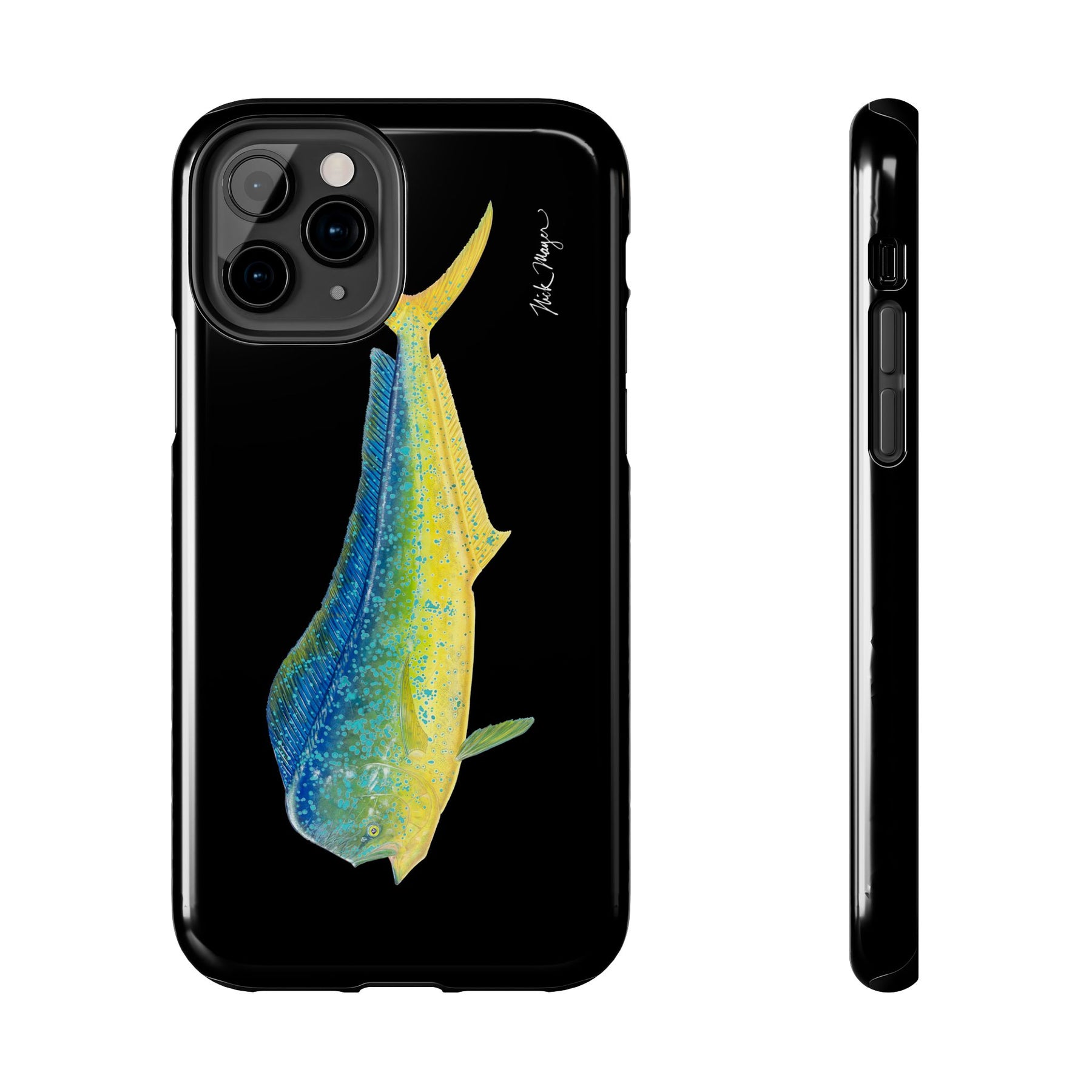 Bull Mahi Black Phone Case (iPhone)