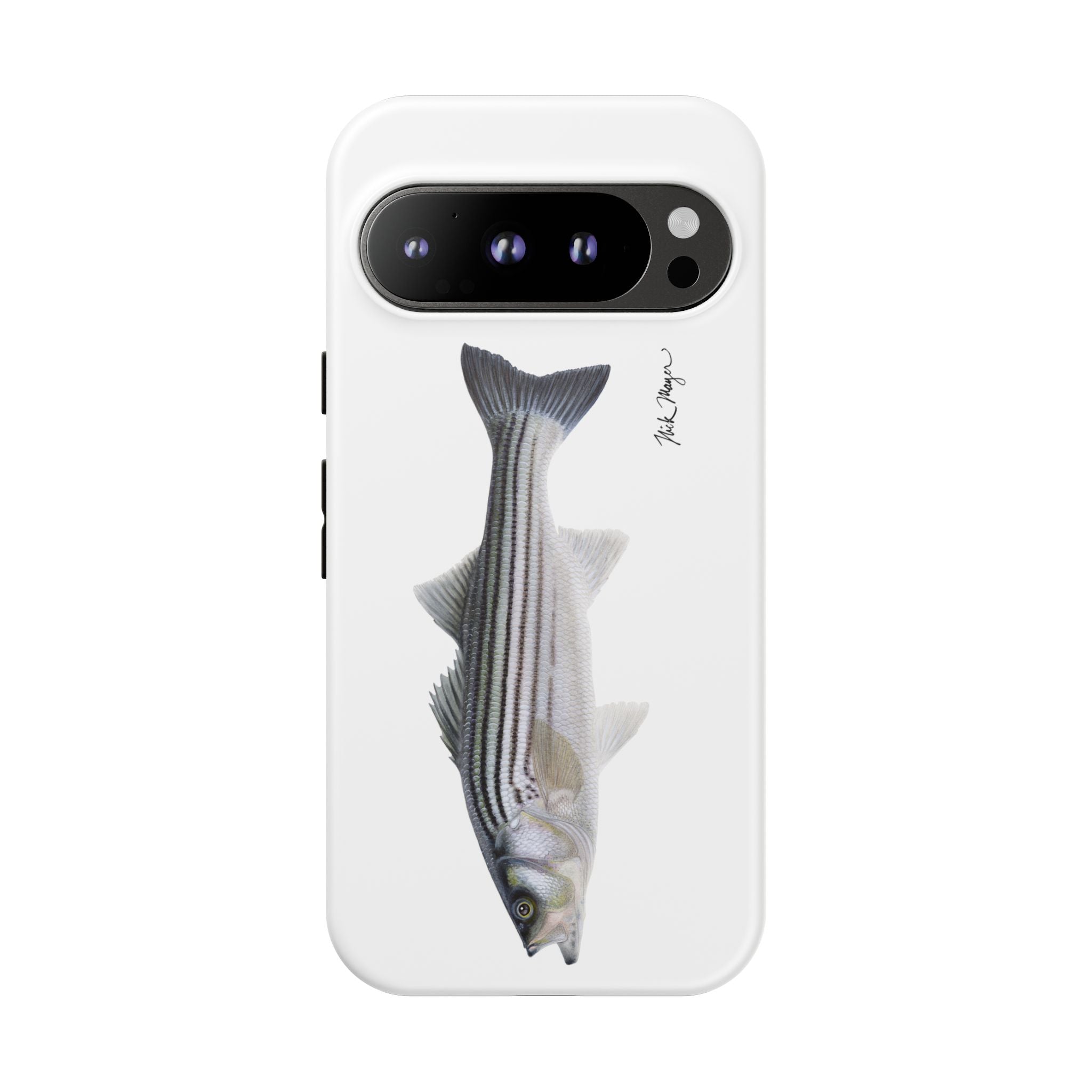 Schoolie Striper White Phone Case (Samsung)